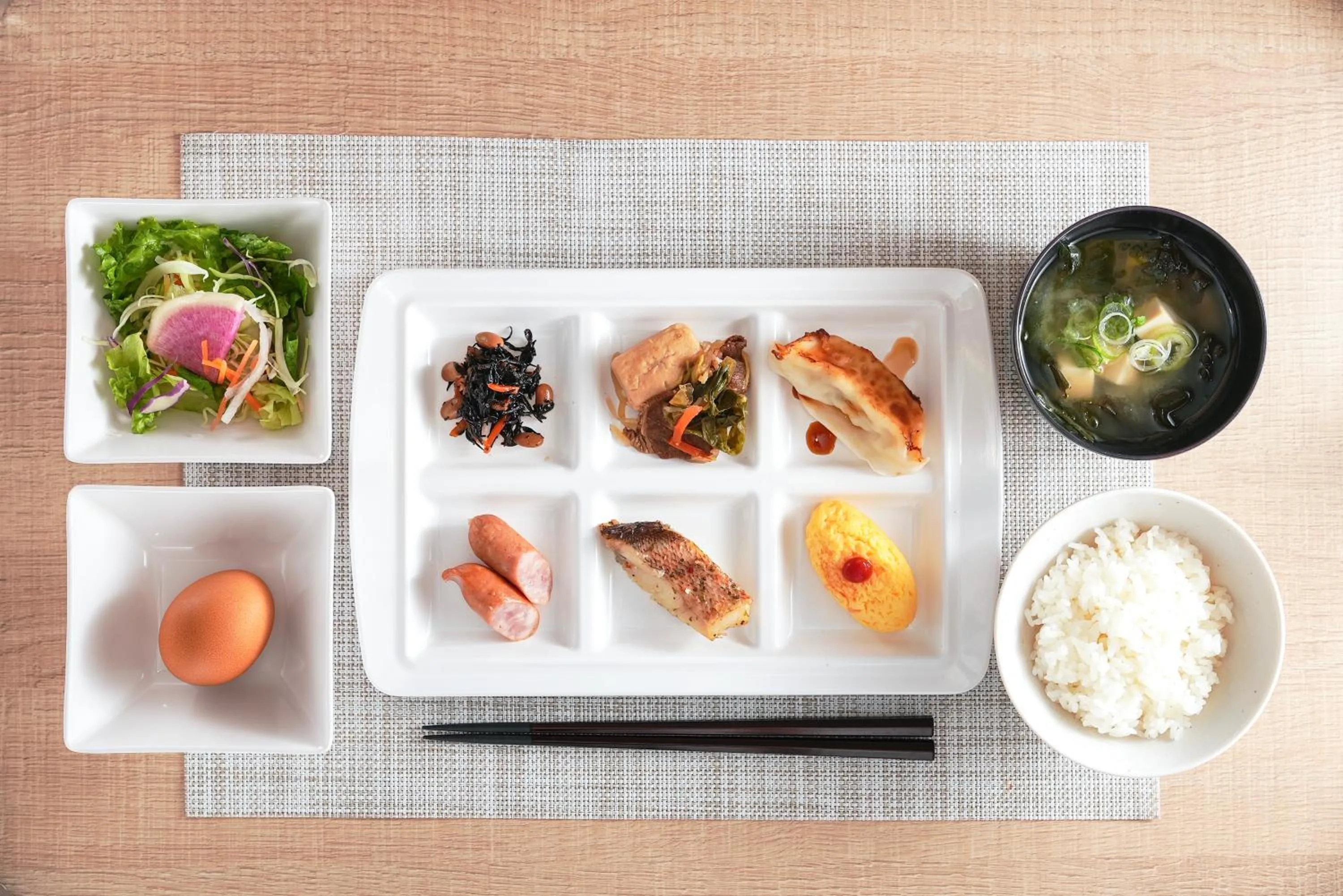 Food in Super Hotel Utsunomiya