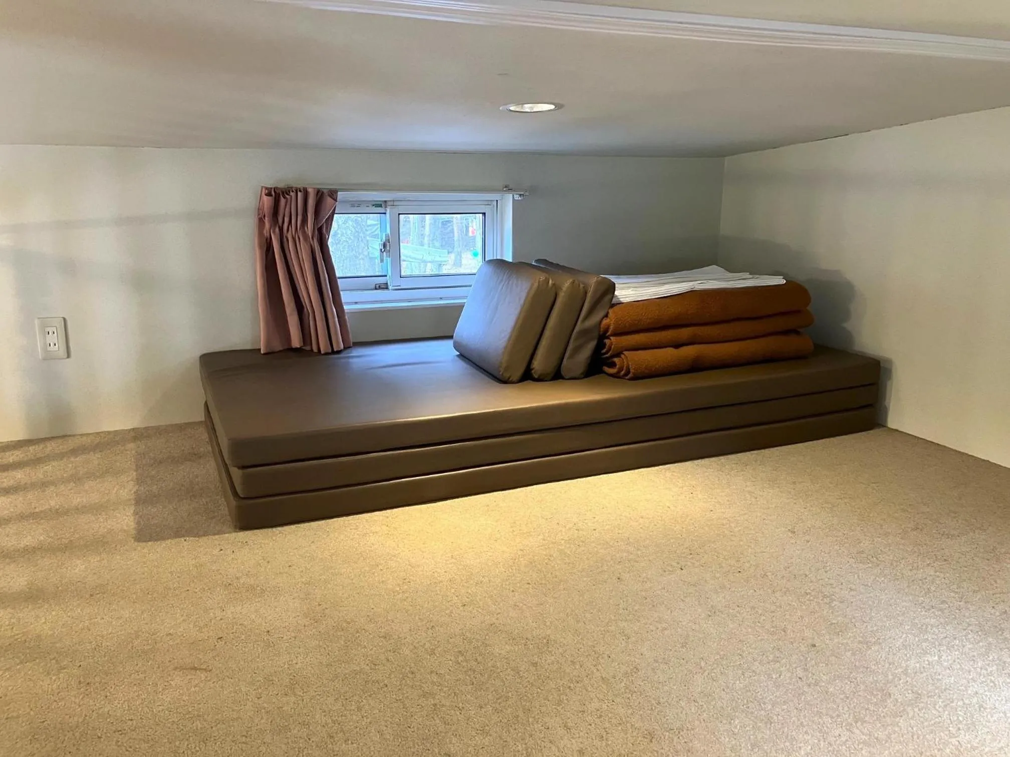 Photo of the whole room, Bed in PICA Fujiyoshida