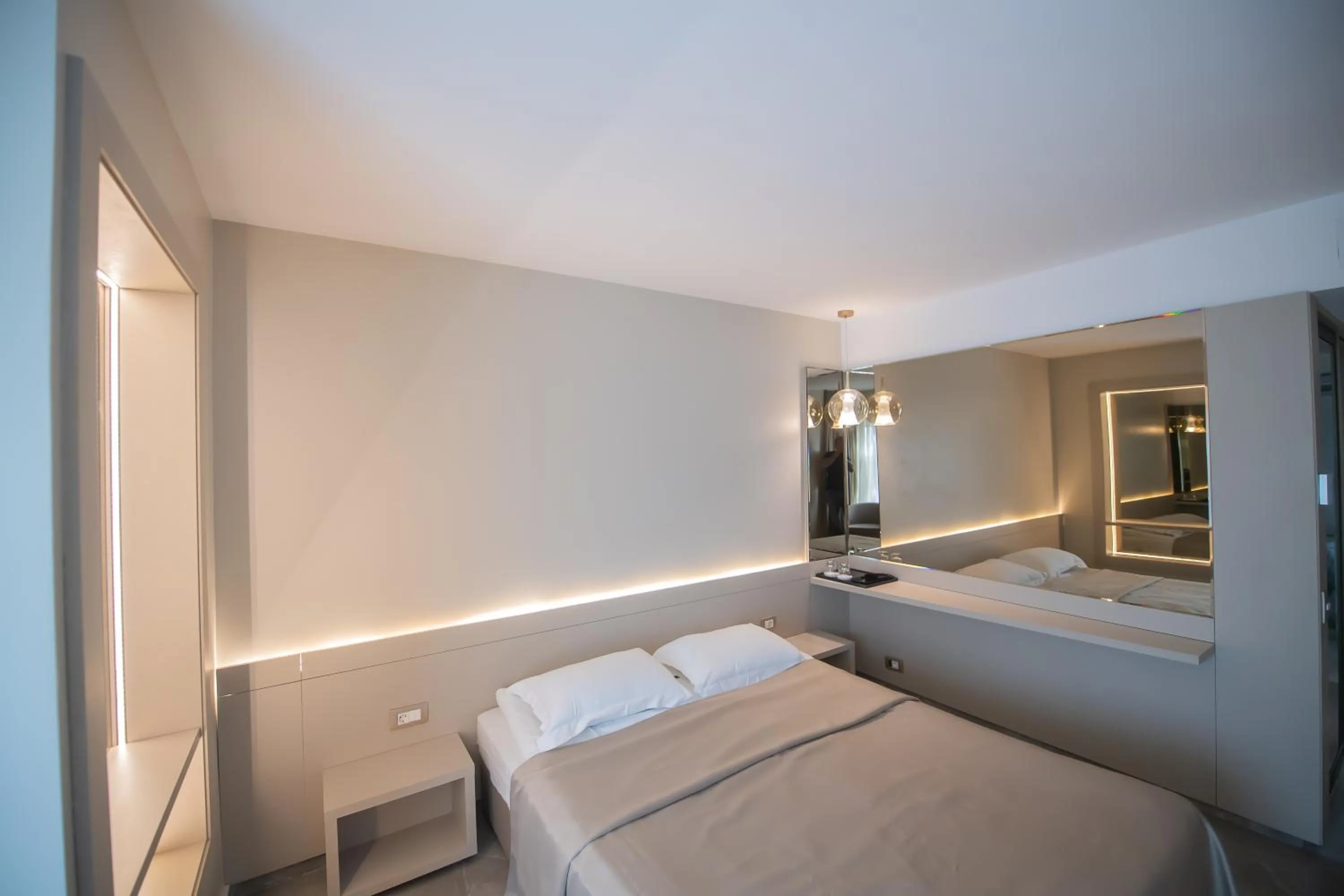 Bed in Hotel Atena***