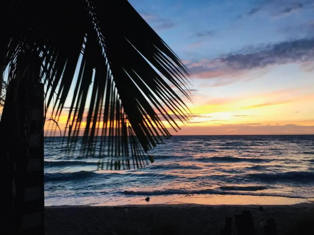 Sunset in Secret Beach Bungalows