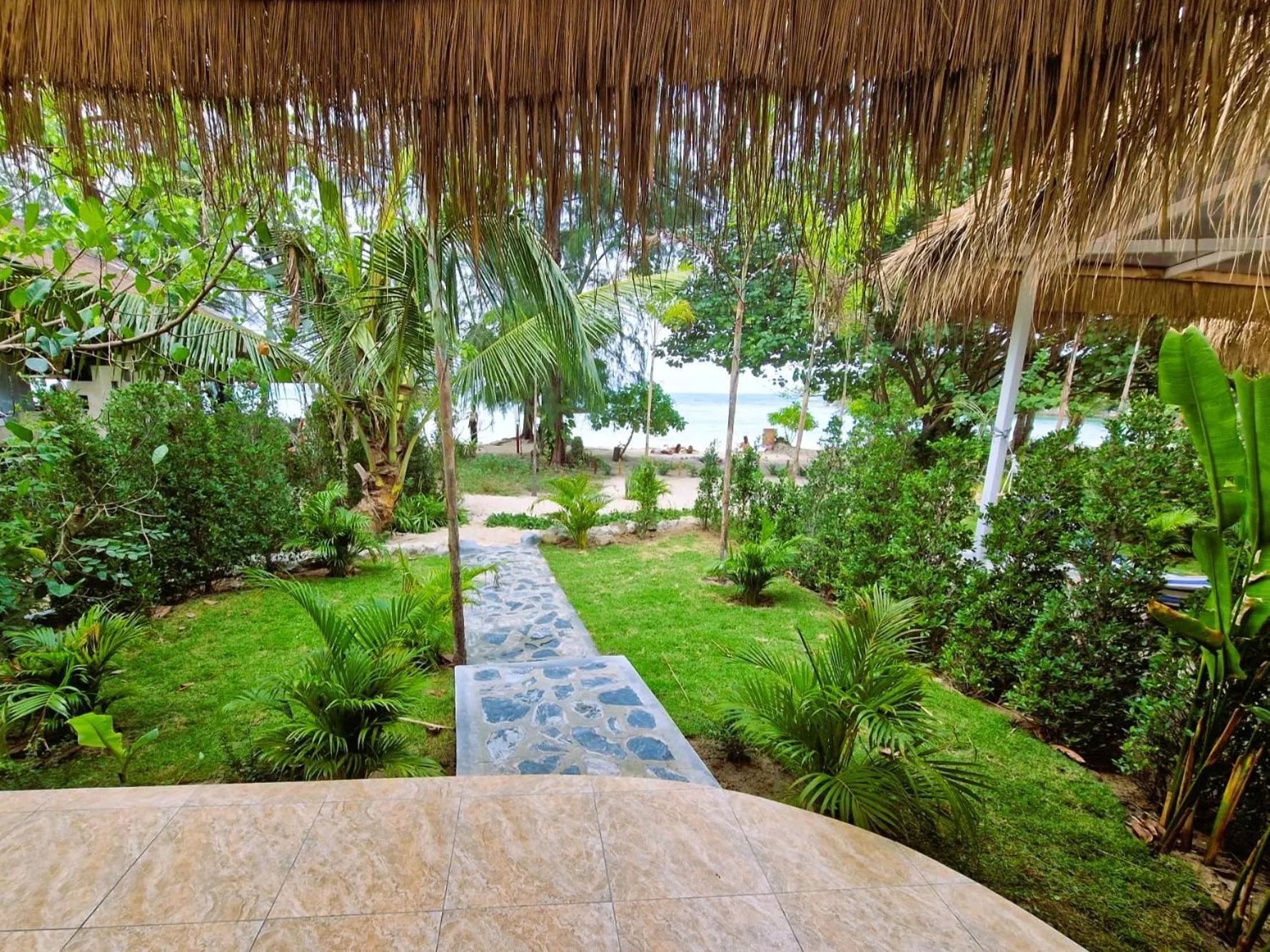 Garden in Secret Beach Bungalows