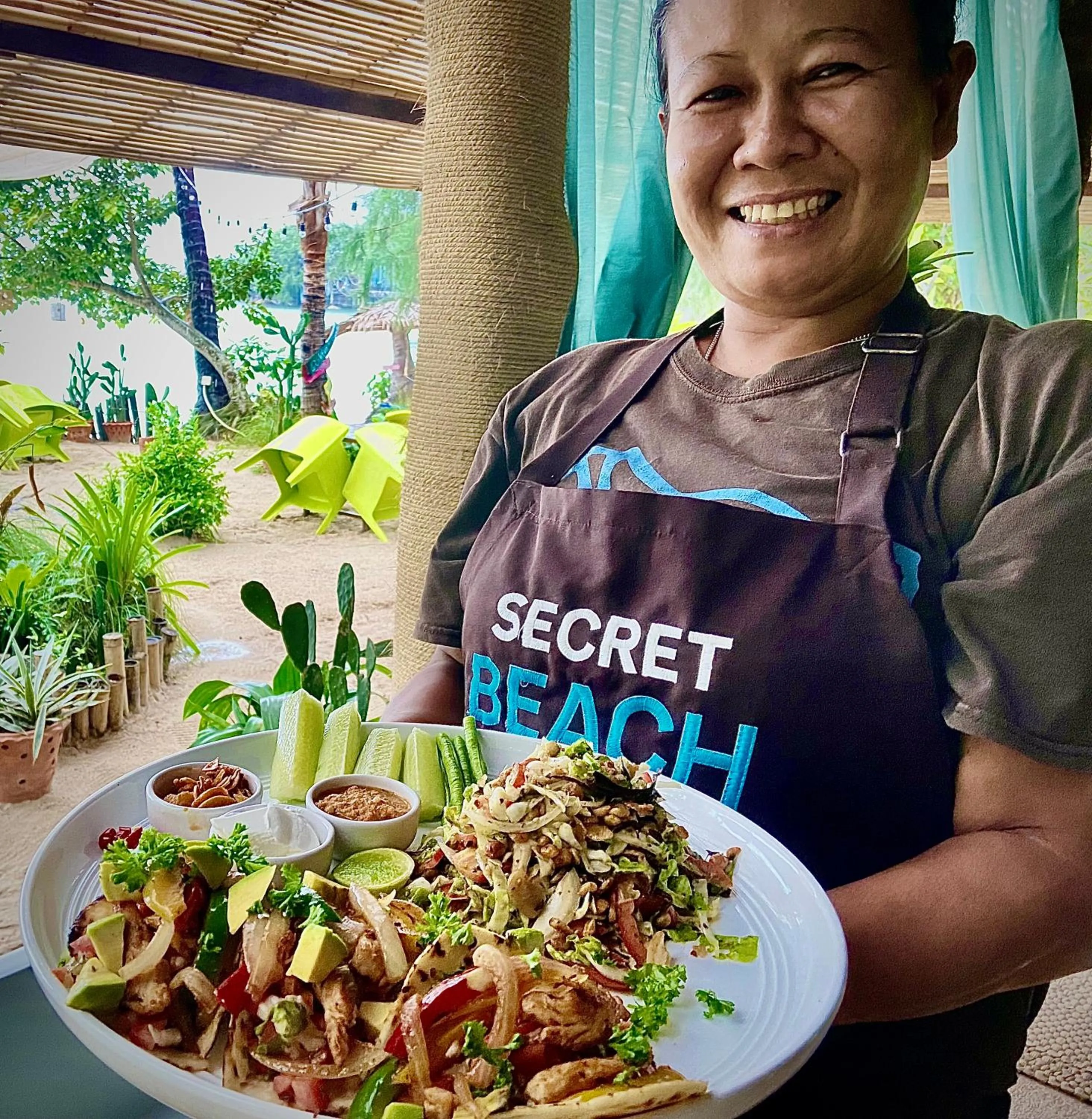 Food in Secret Beach Bungalows