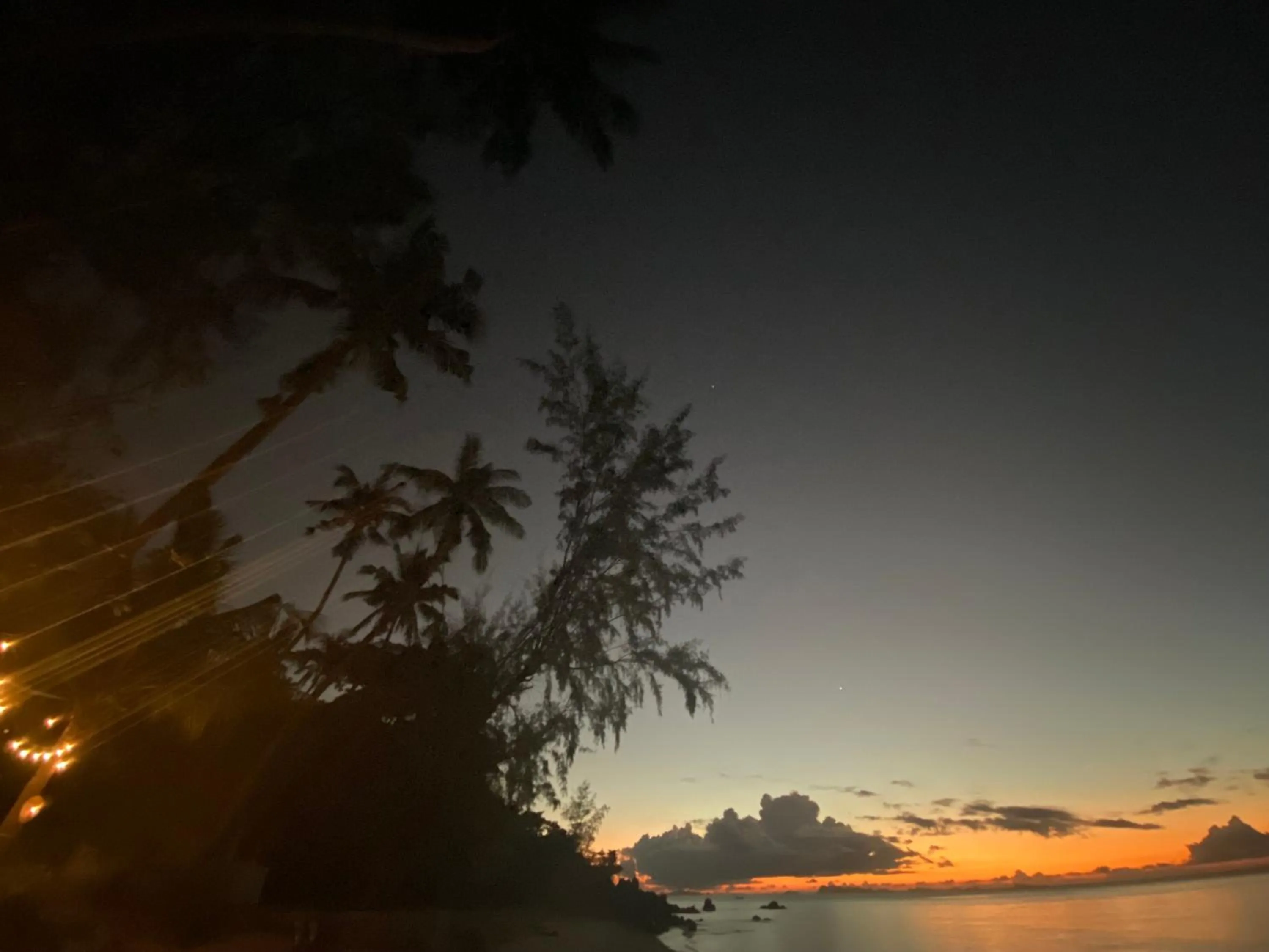 Sunset in Secret Beach Bungalows