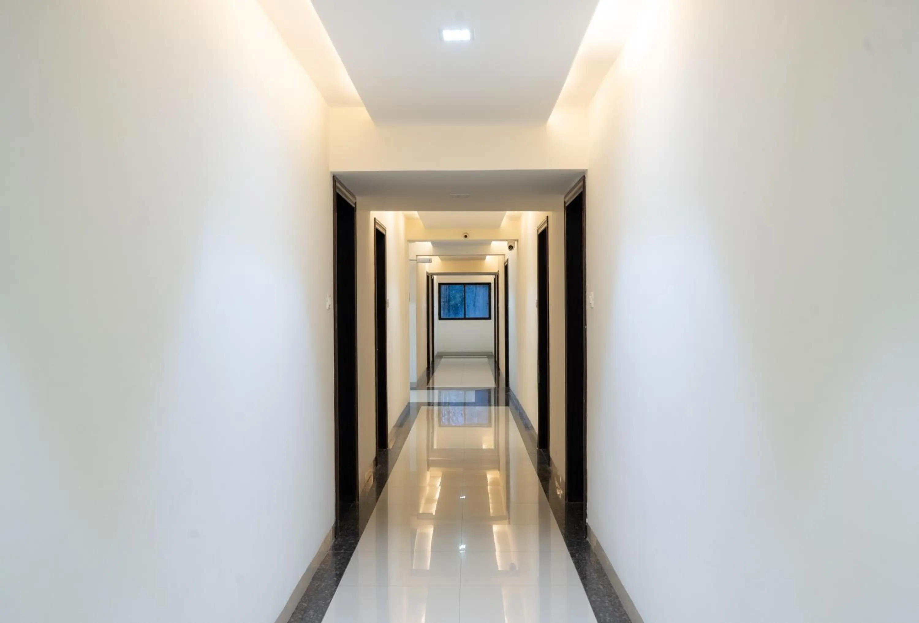 Lobby or reception in Krishna Inn