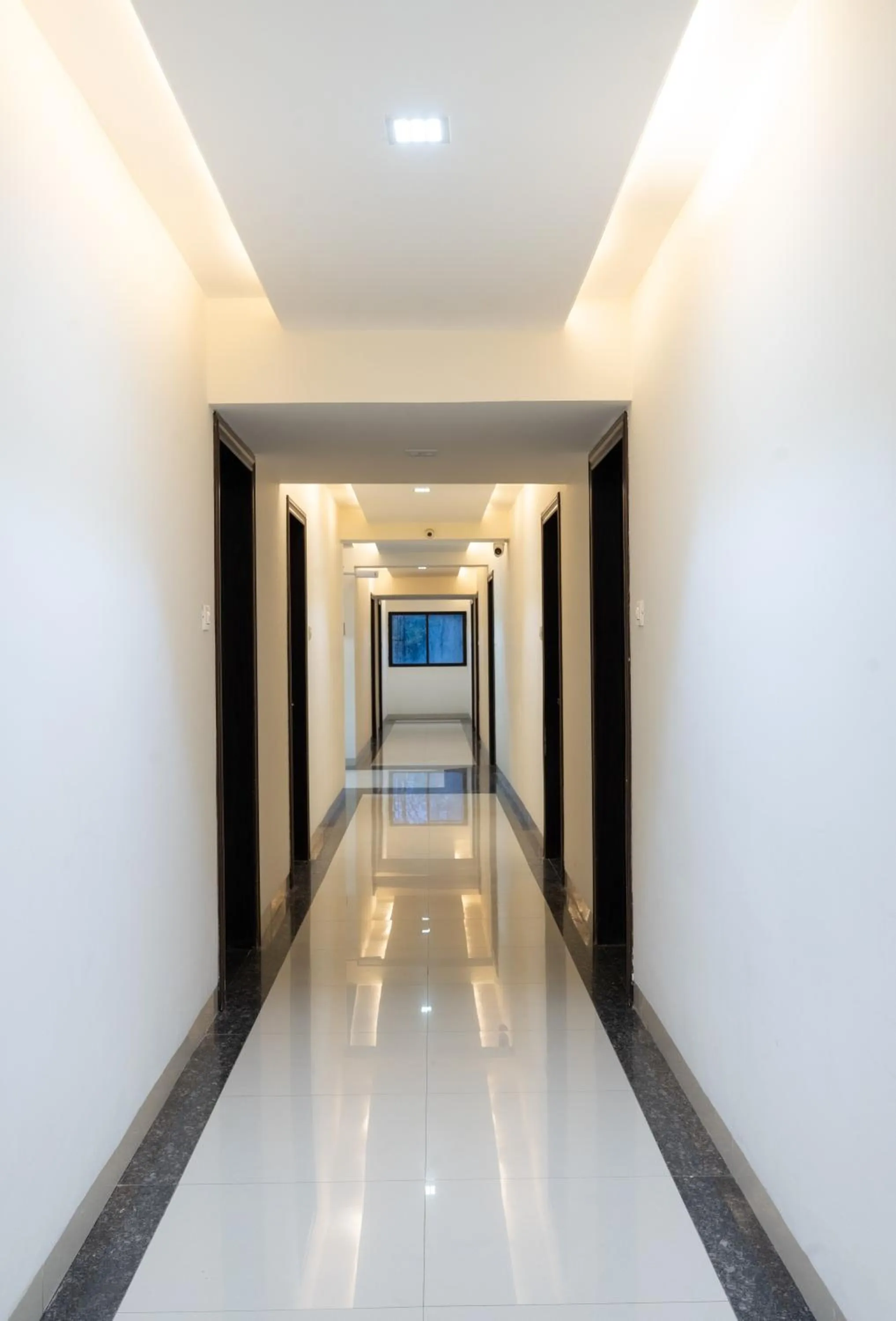 Facade/entrance in Krishna Inn