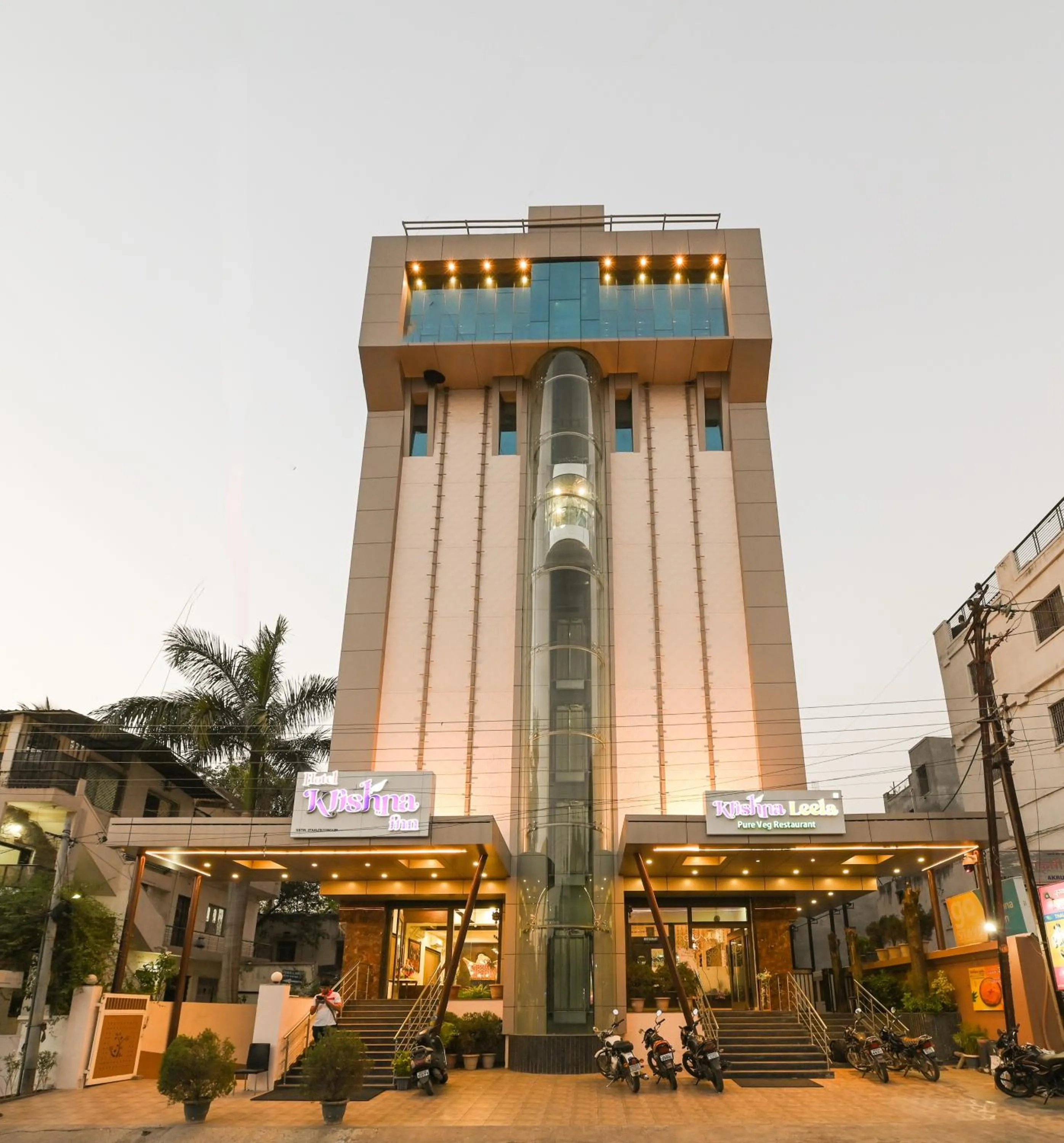 Property building in Krishna Inn