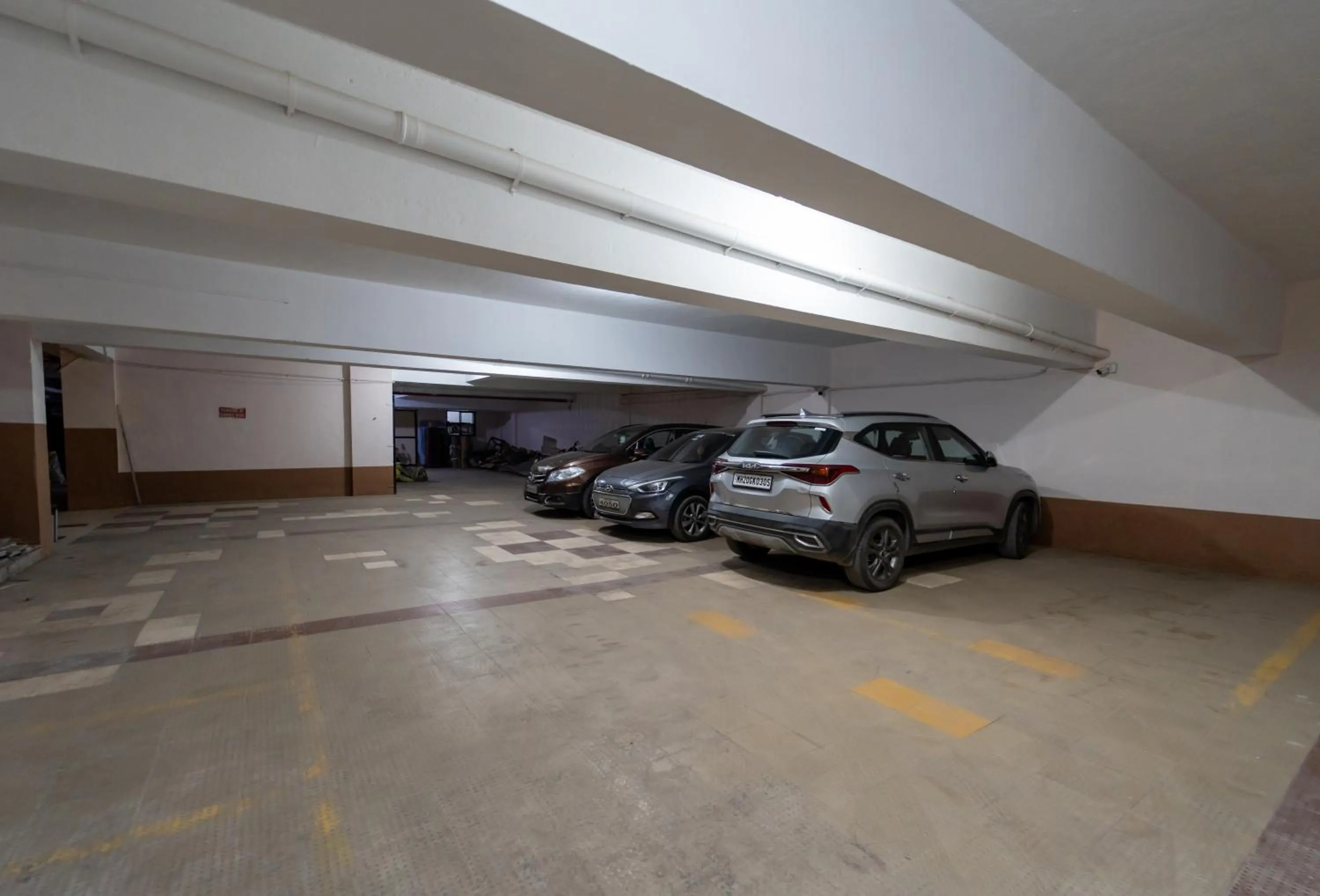 Parking in Krishna Inn