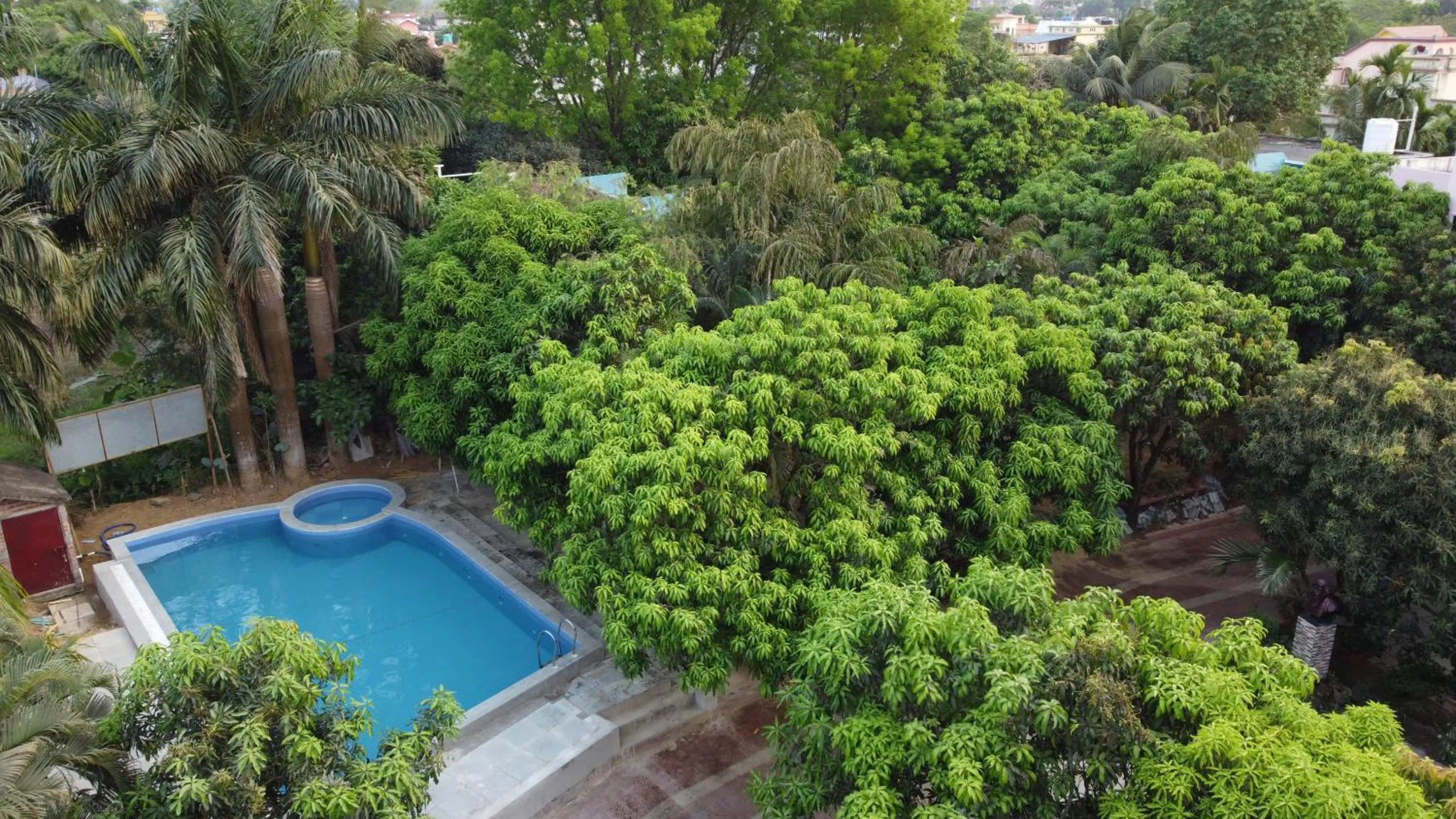 Pool view in Rangamati Garden Resort