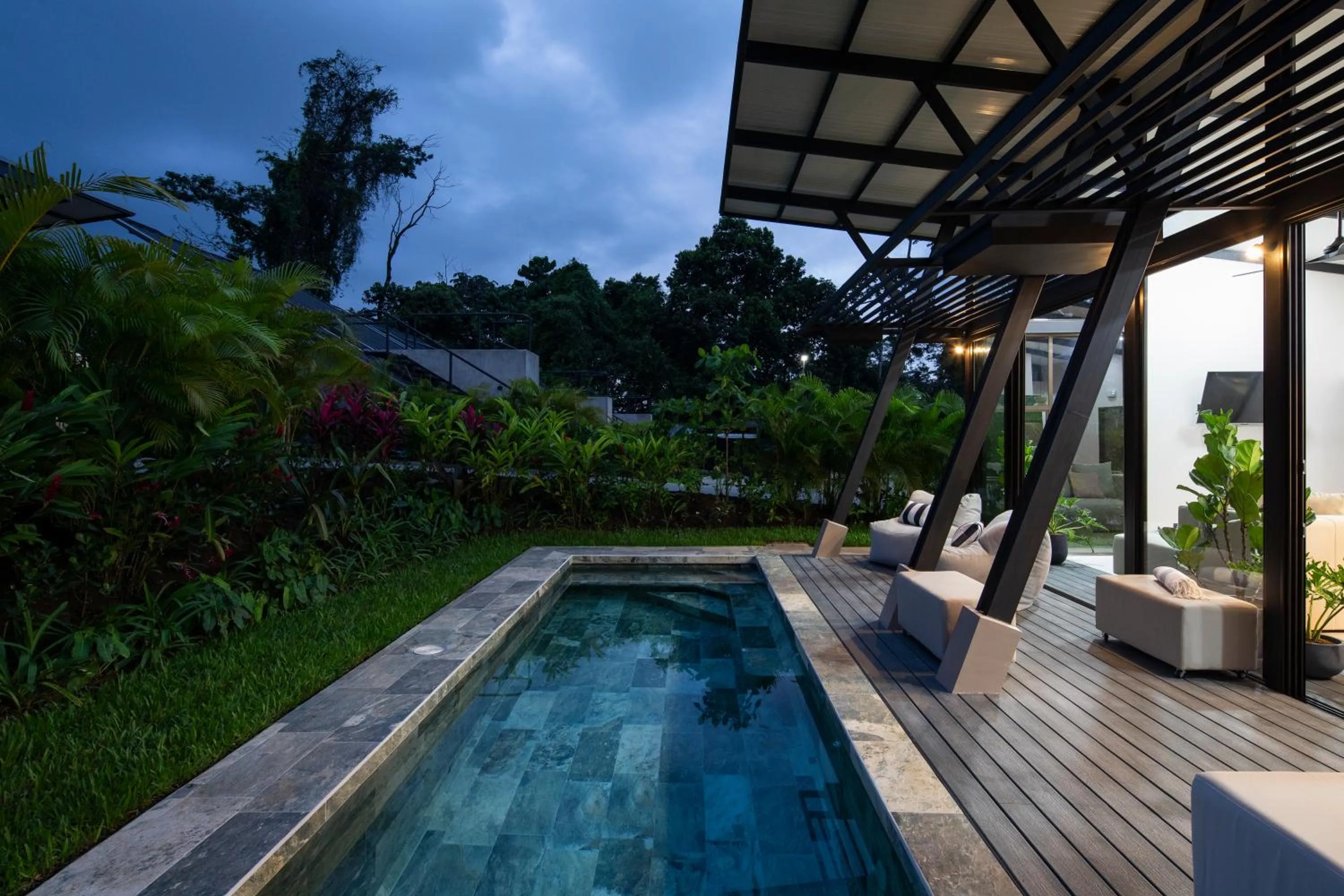 Garden view in BAUMA