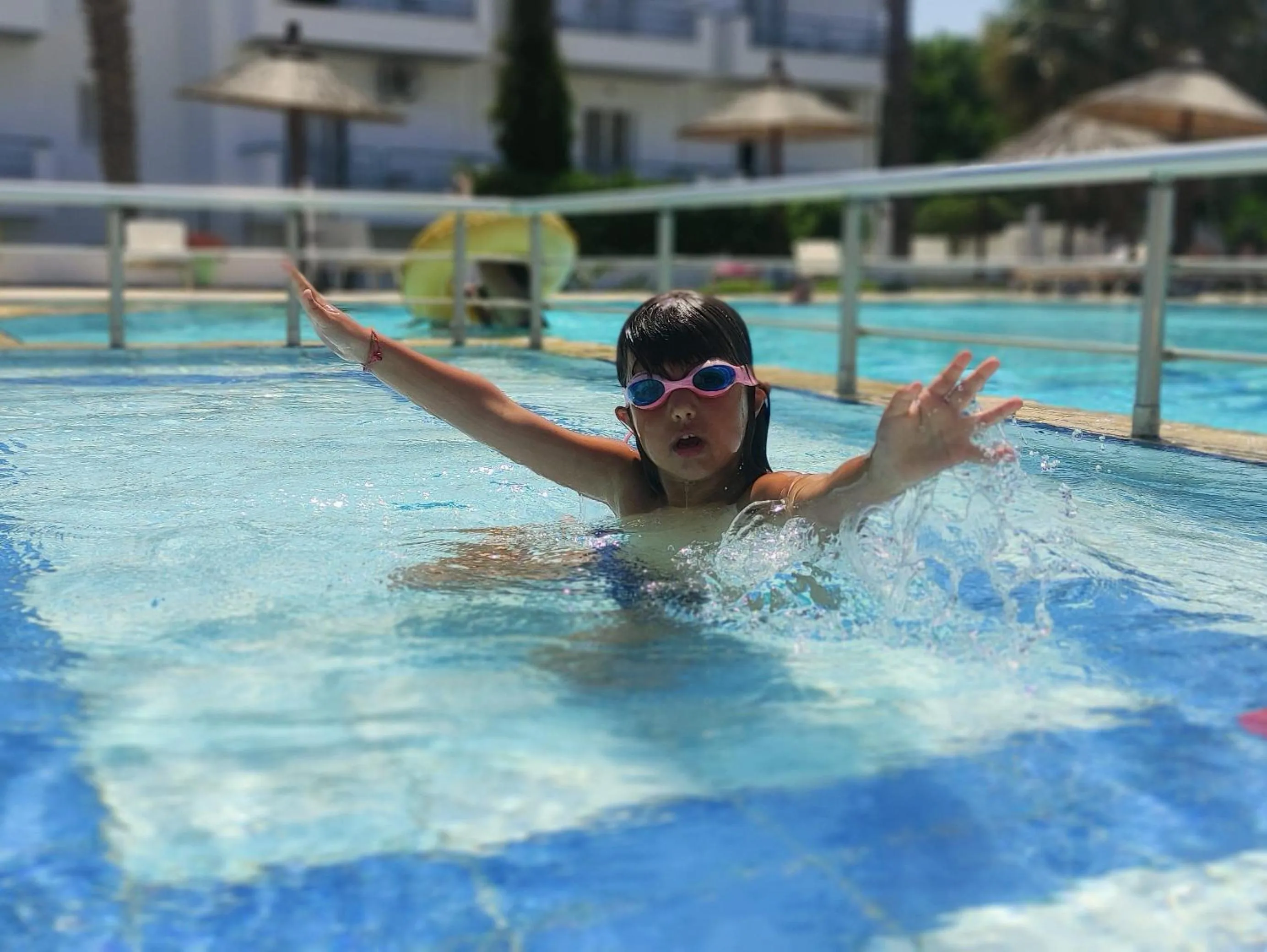 Swimming pool in Elga Hotel & apartments