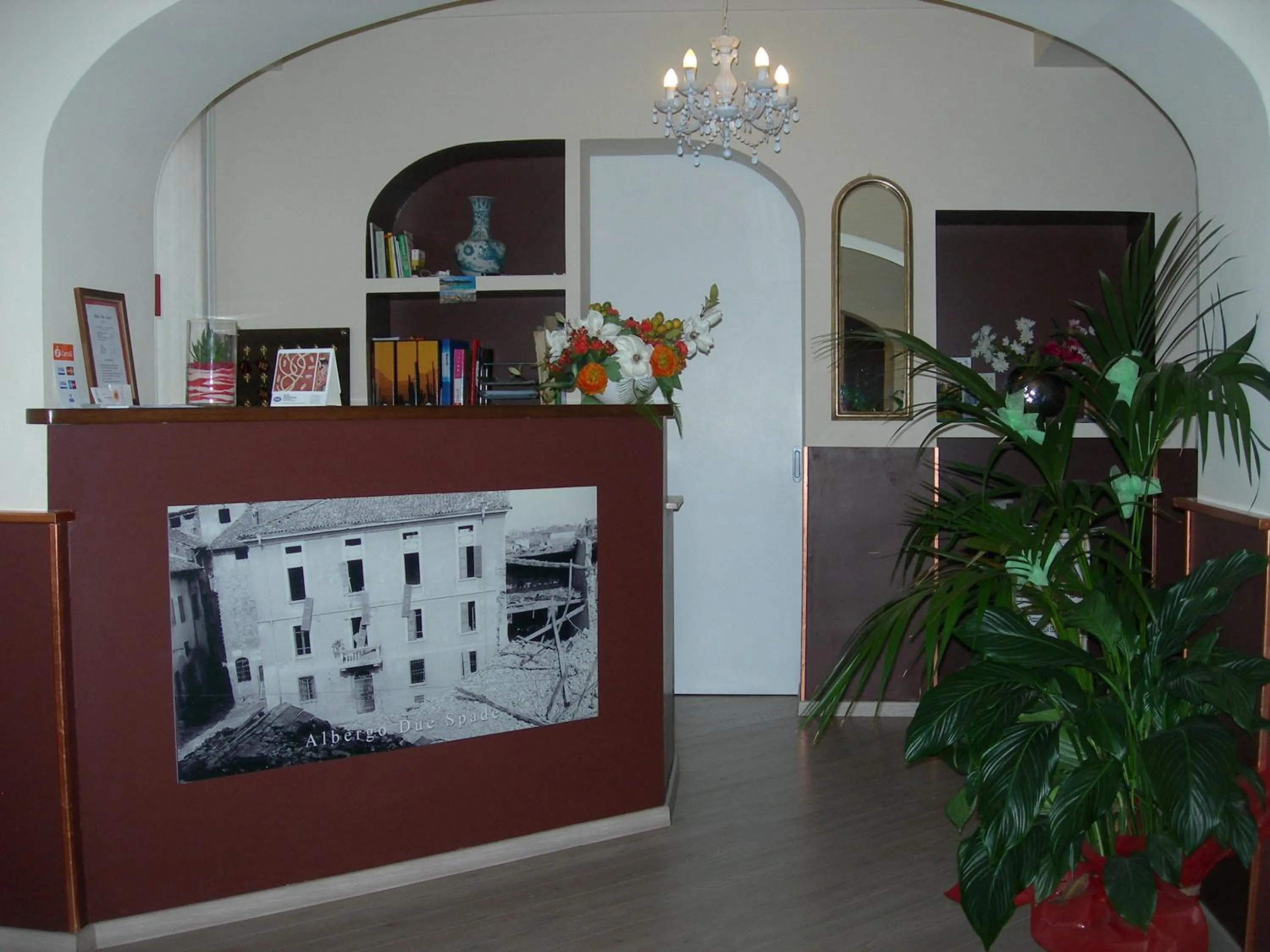 Lobby or reception in Hotel Due Spade