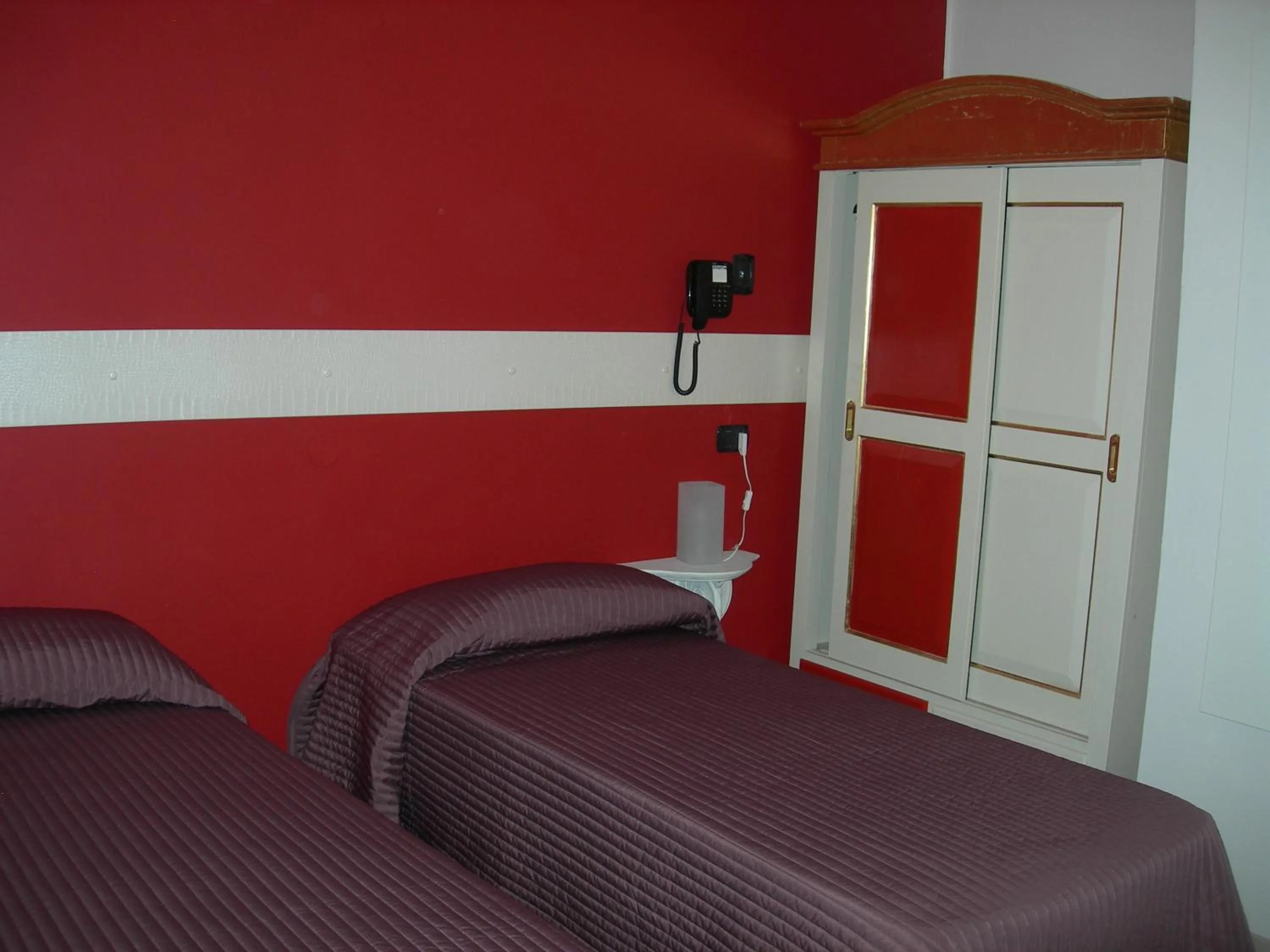 Bed in Hotel Due Spade