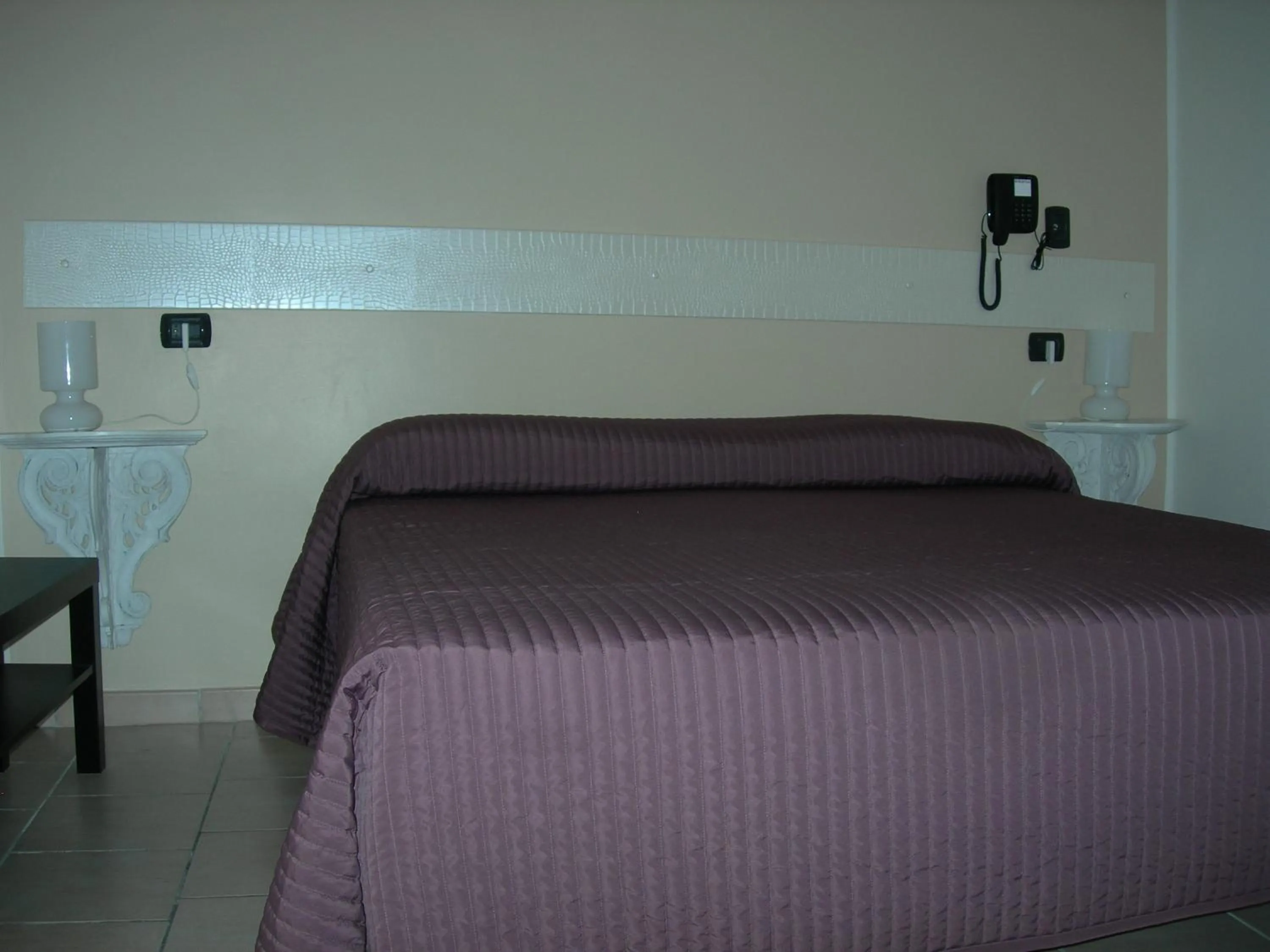 Bed in Hotel Due Spade