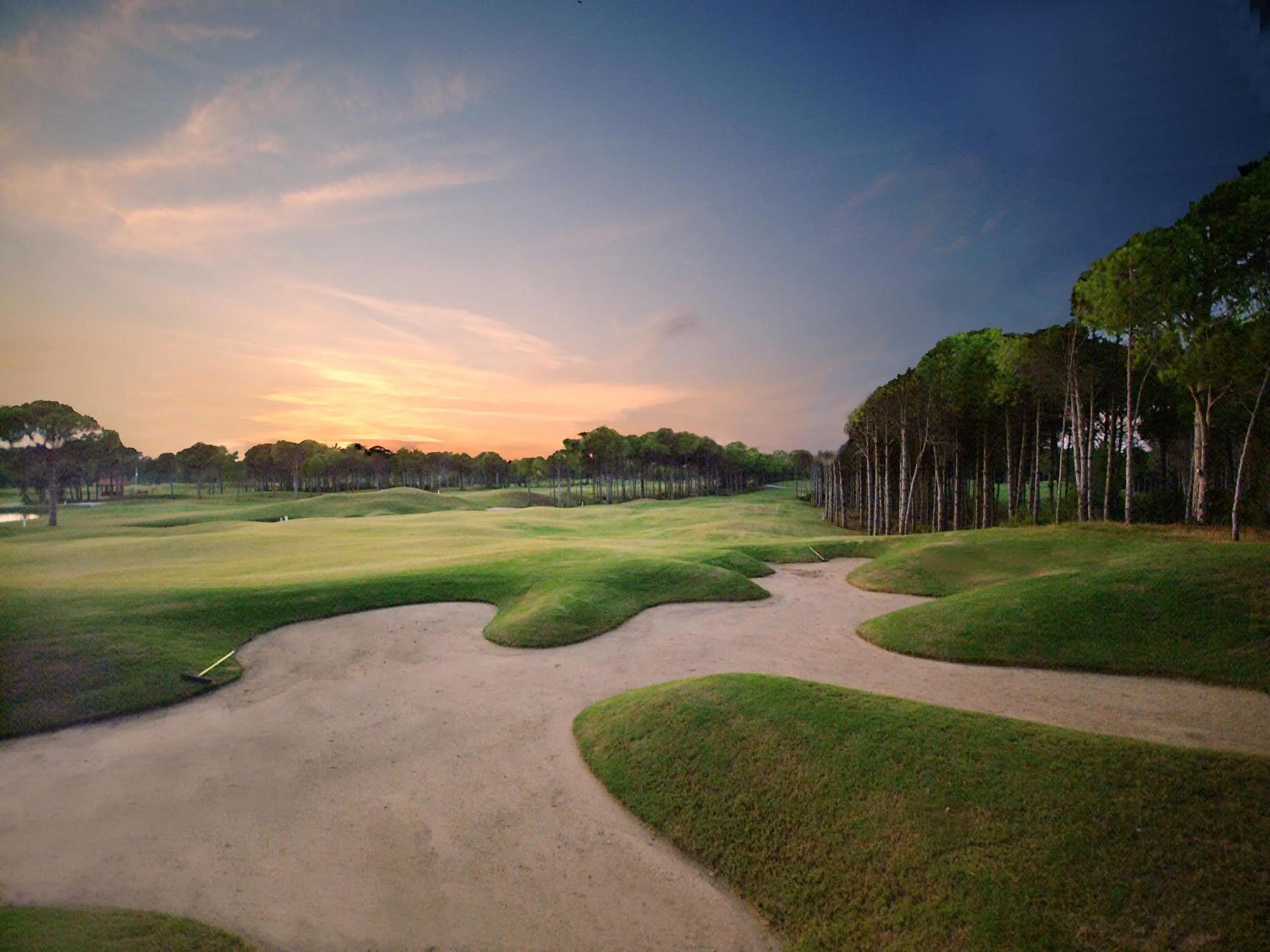Golfcourse in Sueno Hotels Deluxe Belek