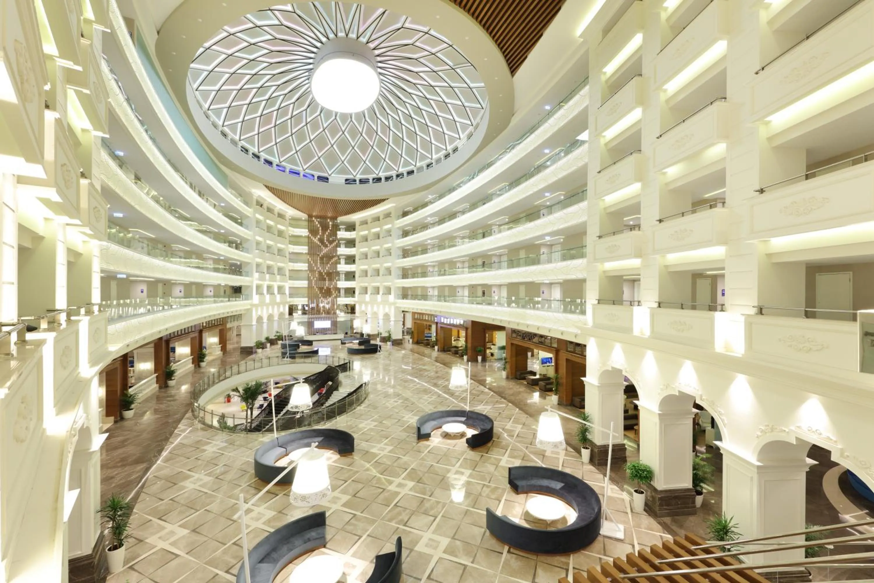 Lobby or reception in Sueno Hotels Deluxe Belek
