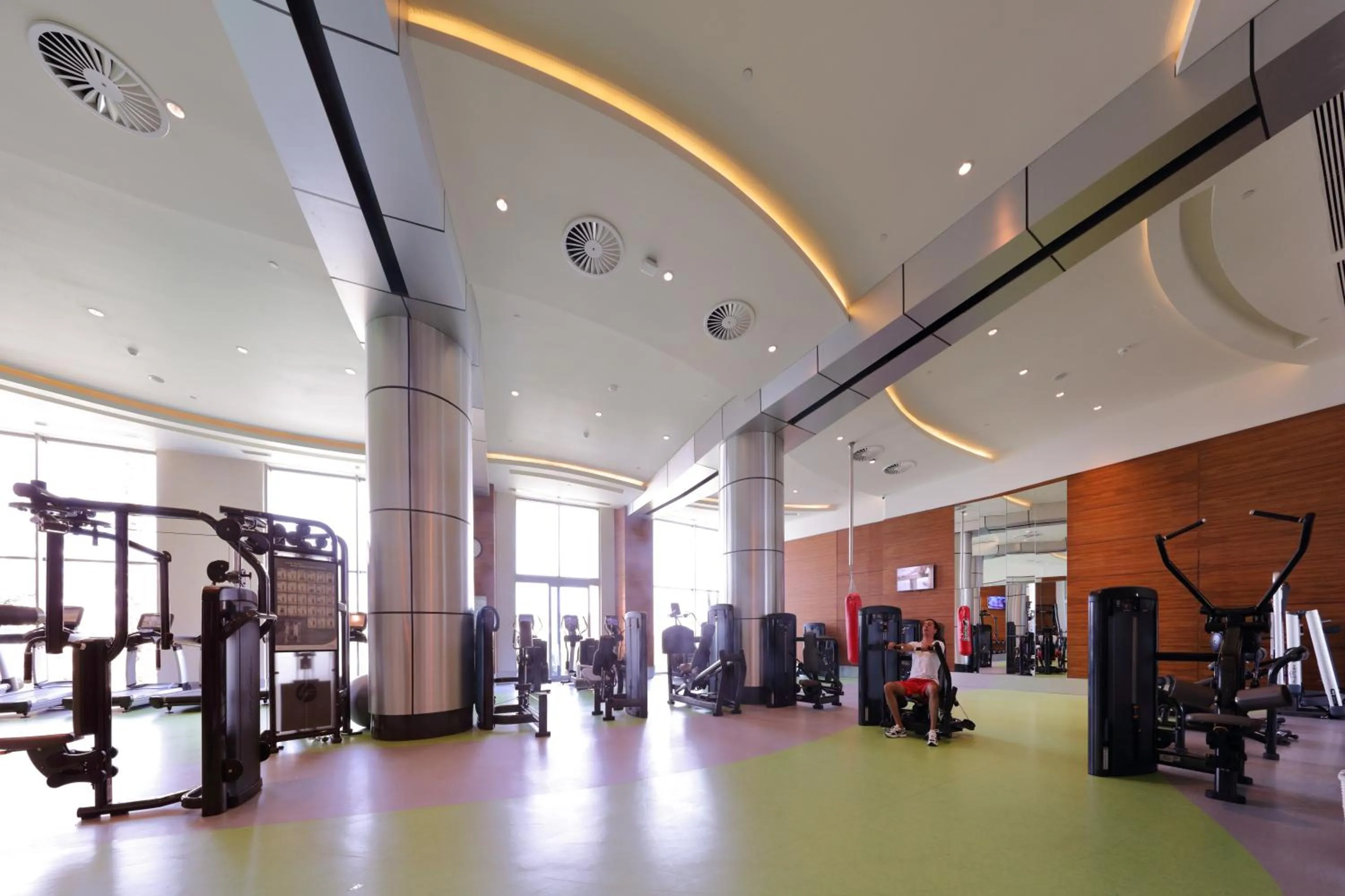 Fitness centre/facilities in Sueno Hotels Deluxe Belek