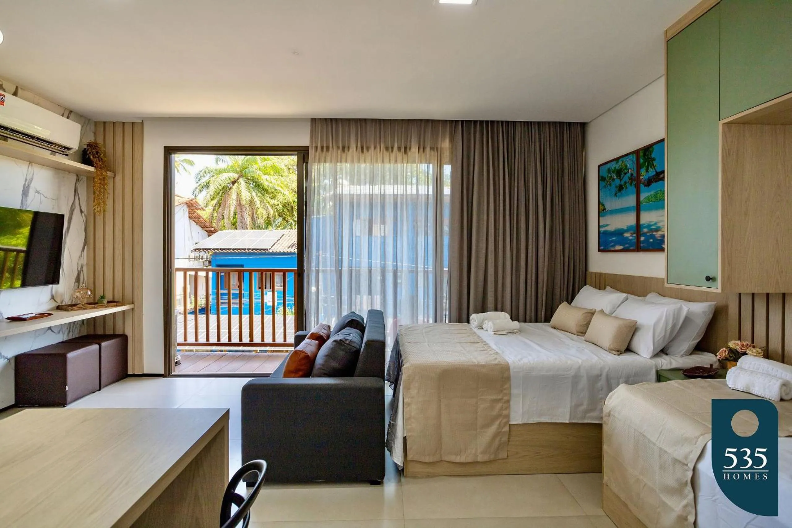 Bedroom, Bed in Estúdio Exclusivo: Conforto e Estilo em Itacaré