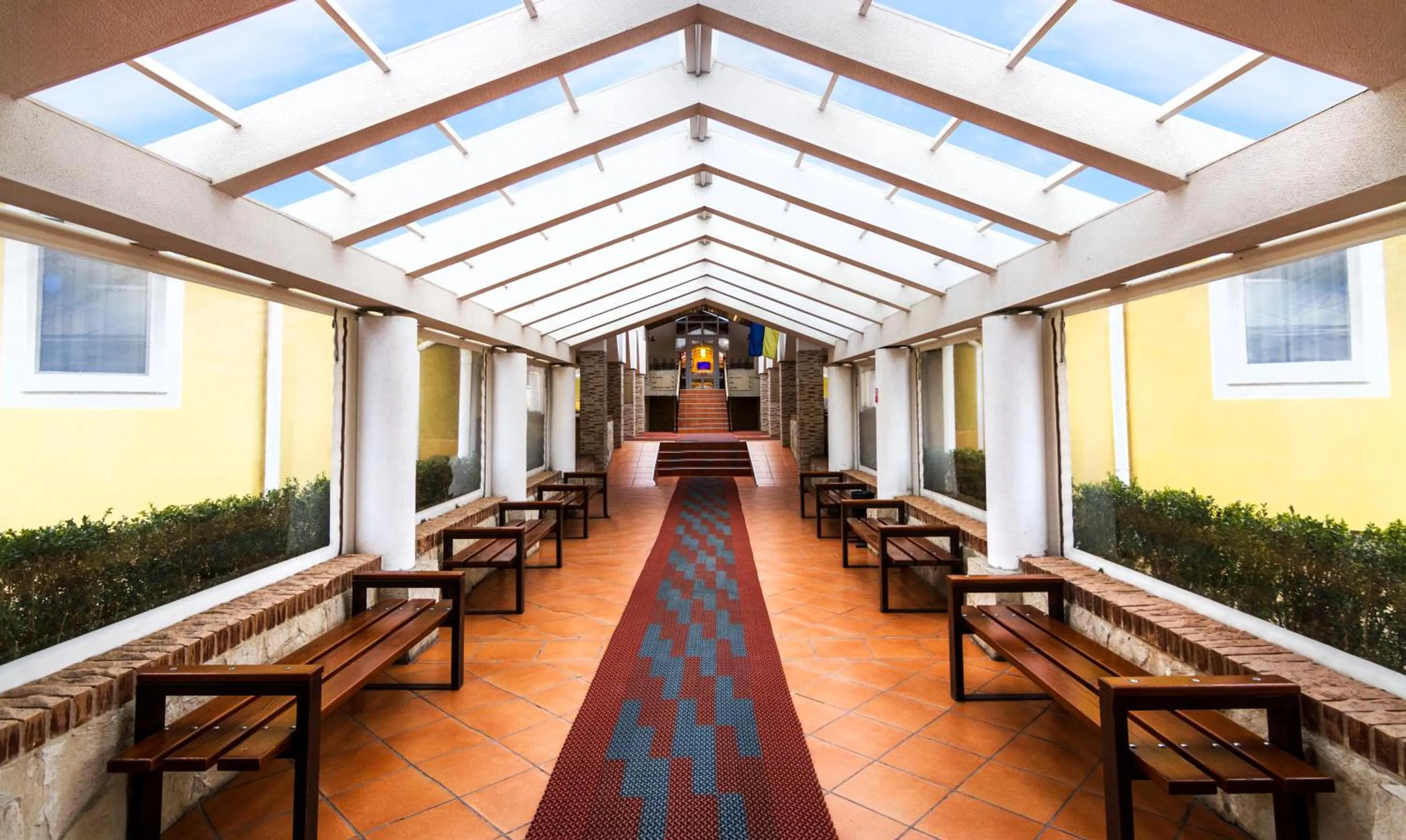 Patio in Kiev 365 Park Hotel