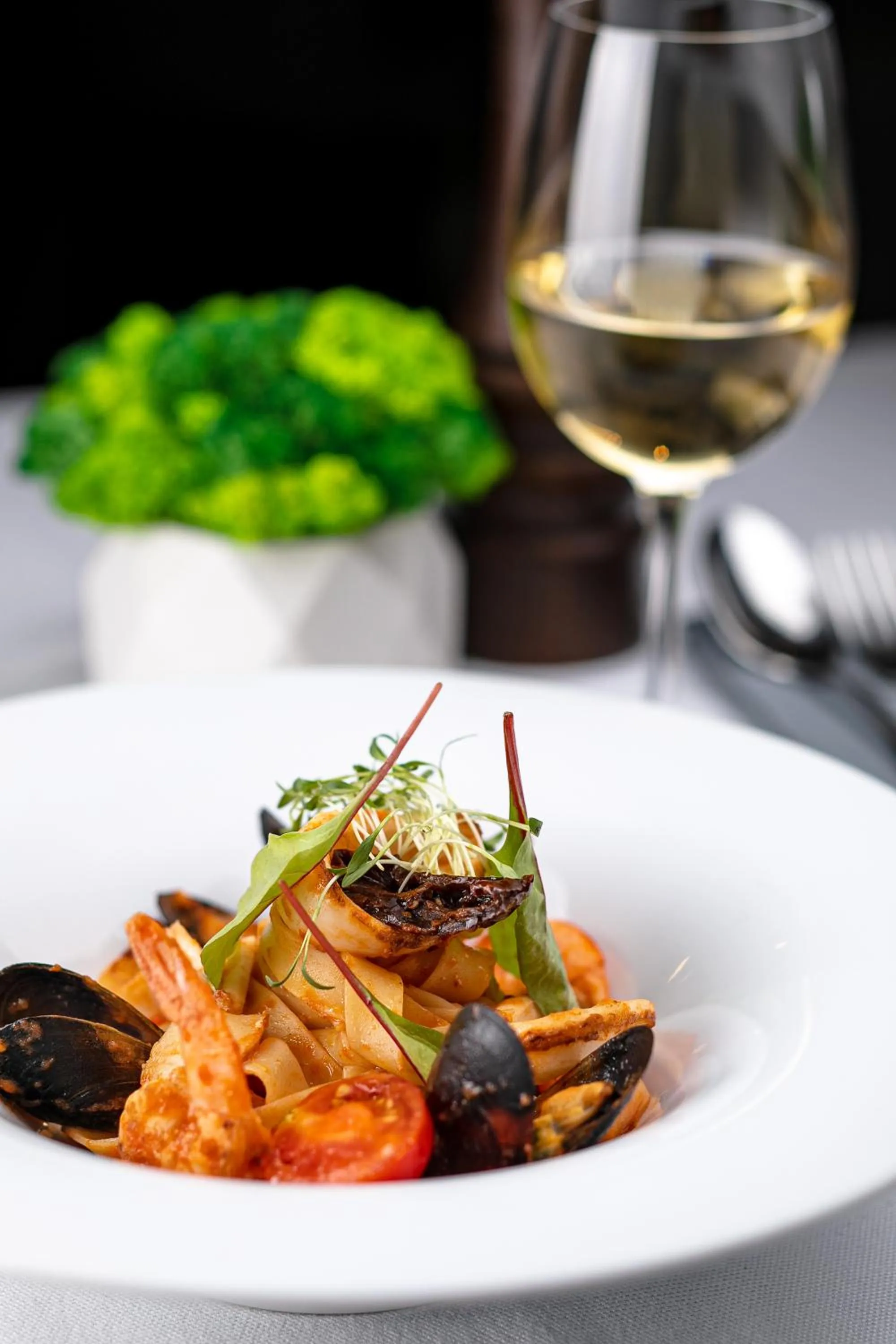 Food close-up in Kiev 365 Park Hotel