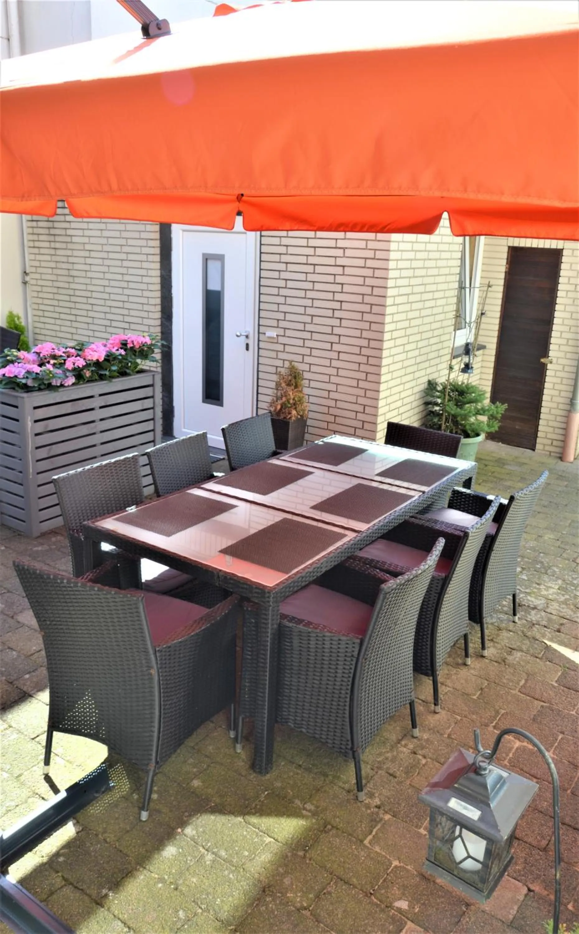 Patio in Apartments Am Werdersee