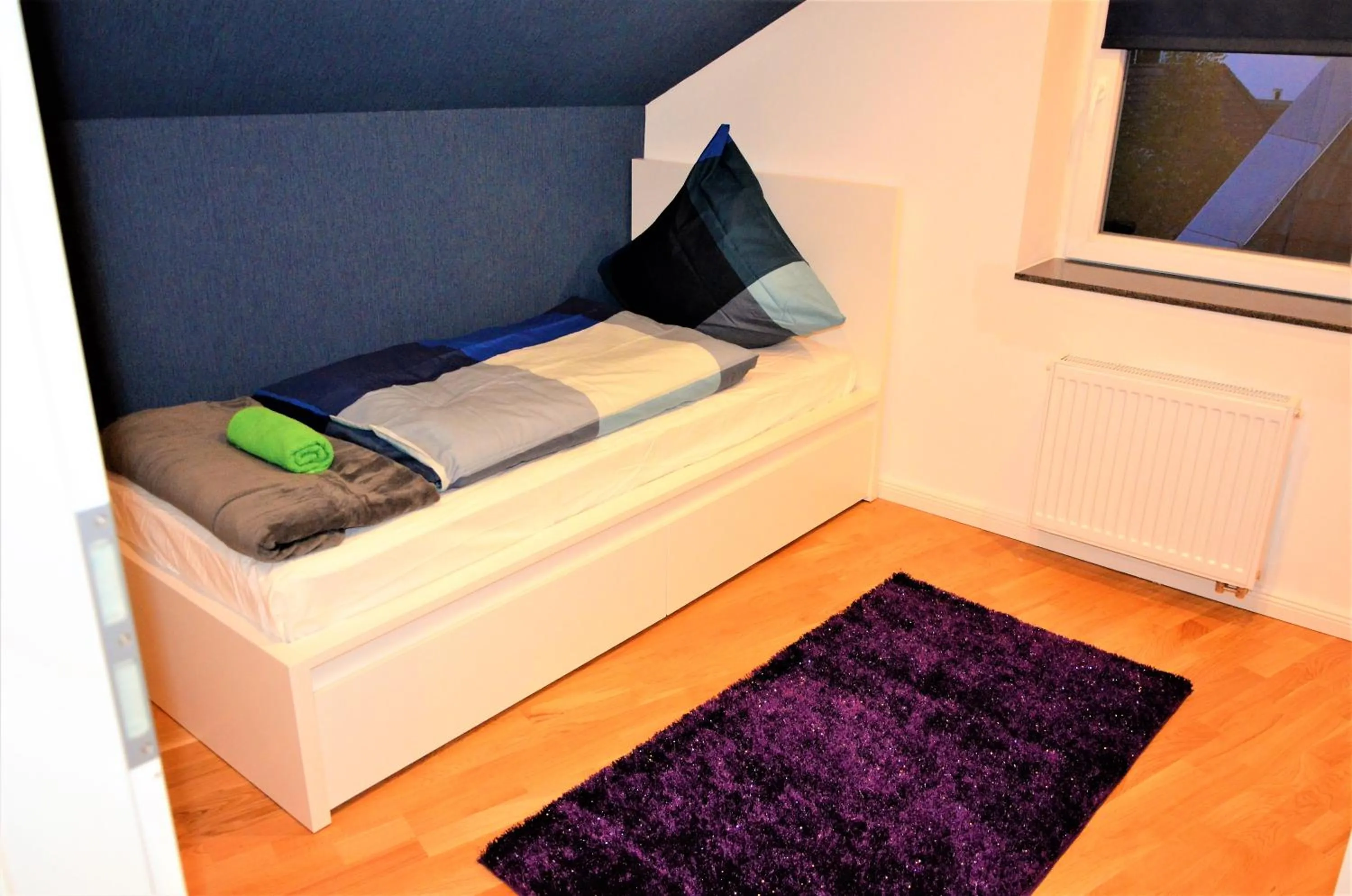 Bed in Apartments Am Werdersee