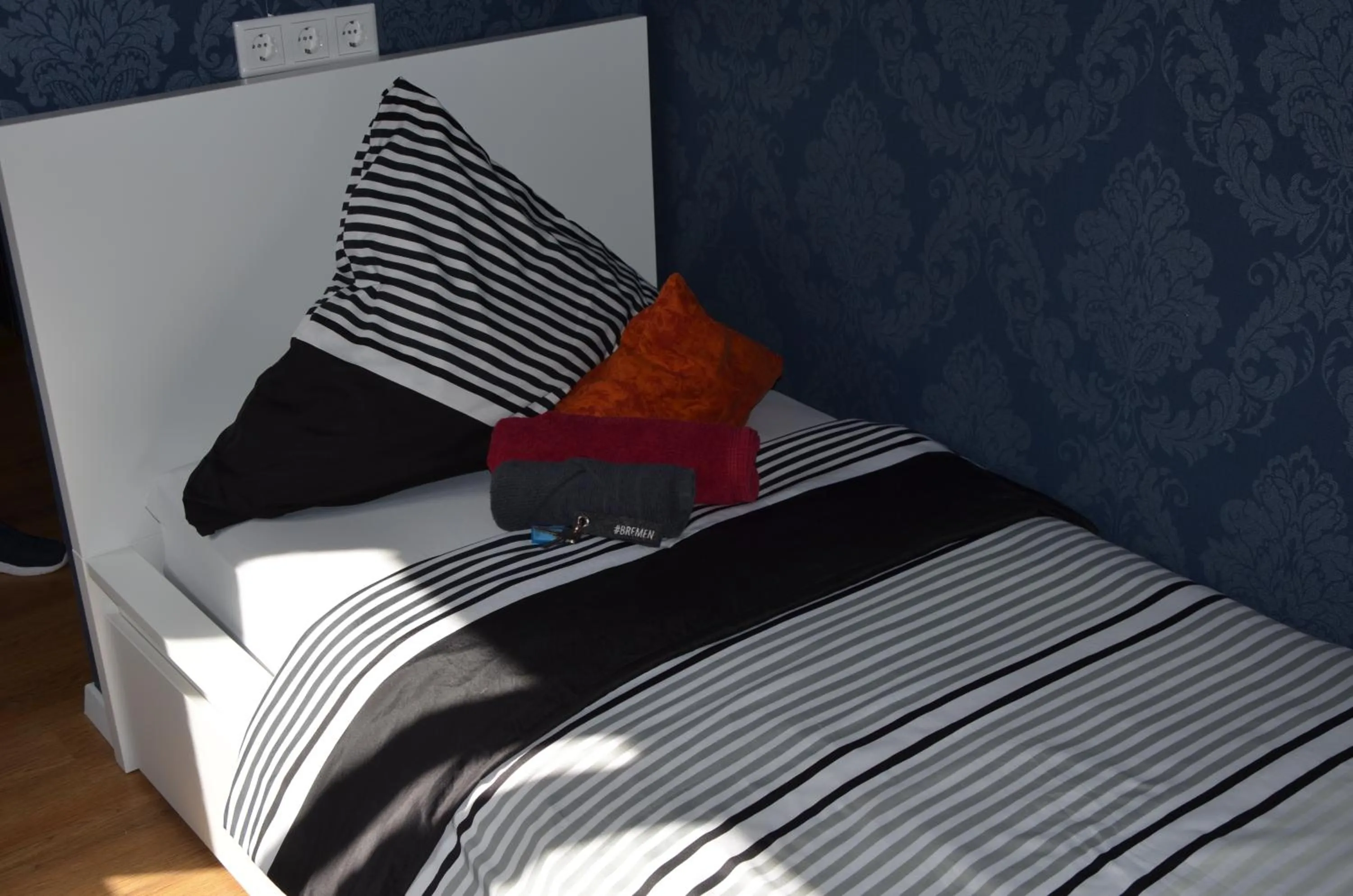 Bed in Apartments Am Werdersee