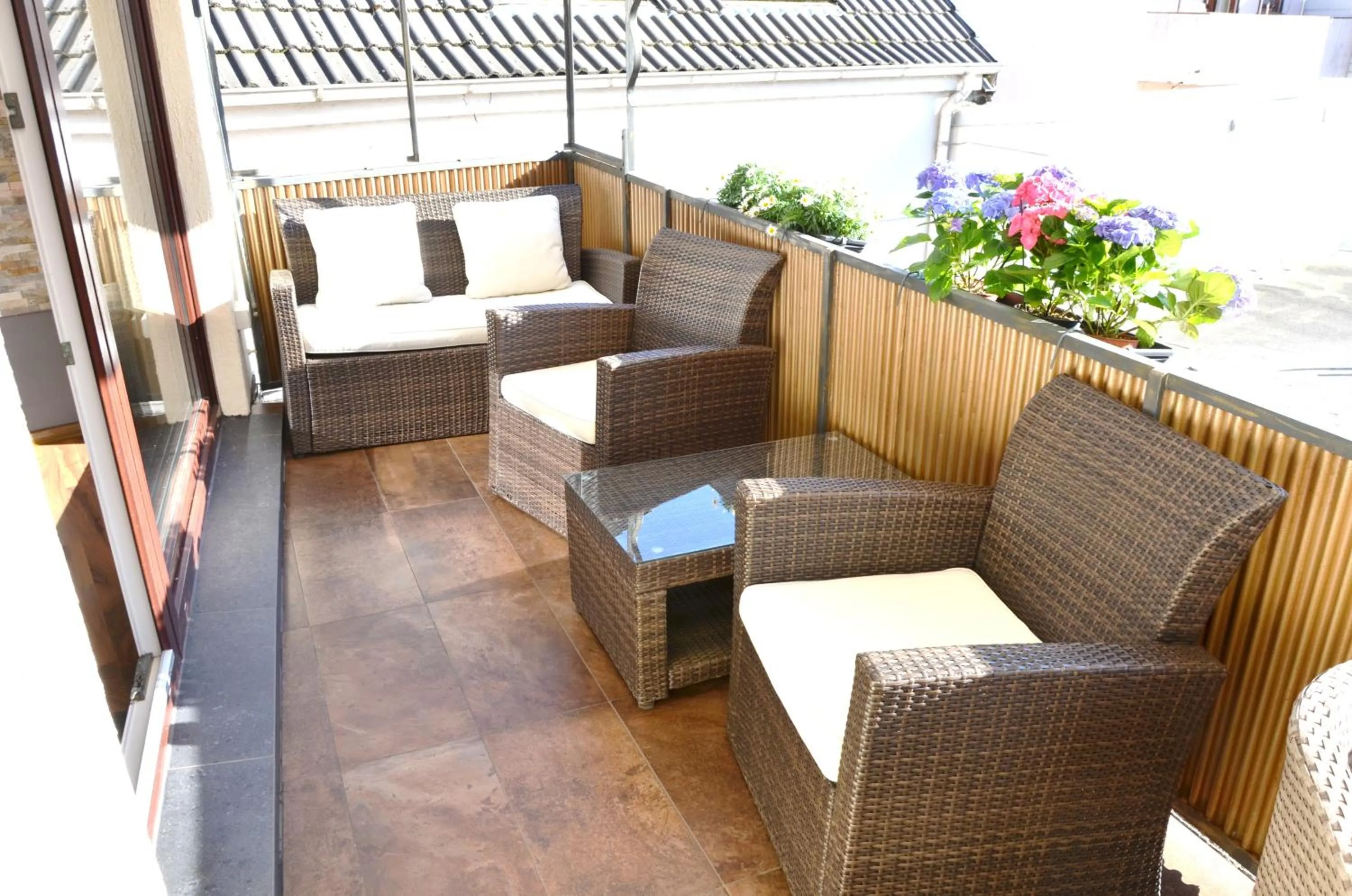 Balcony/Terrace in Apartments Am Werdersee