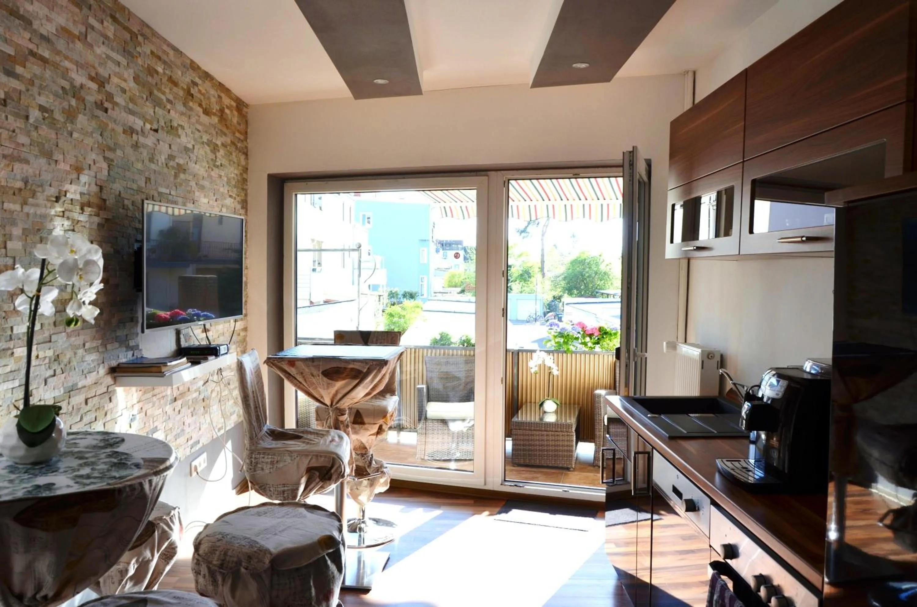TV and multimedia in Apartments Am Werdersee