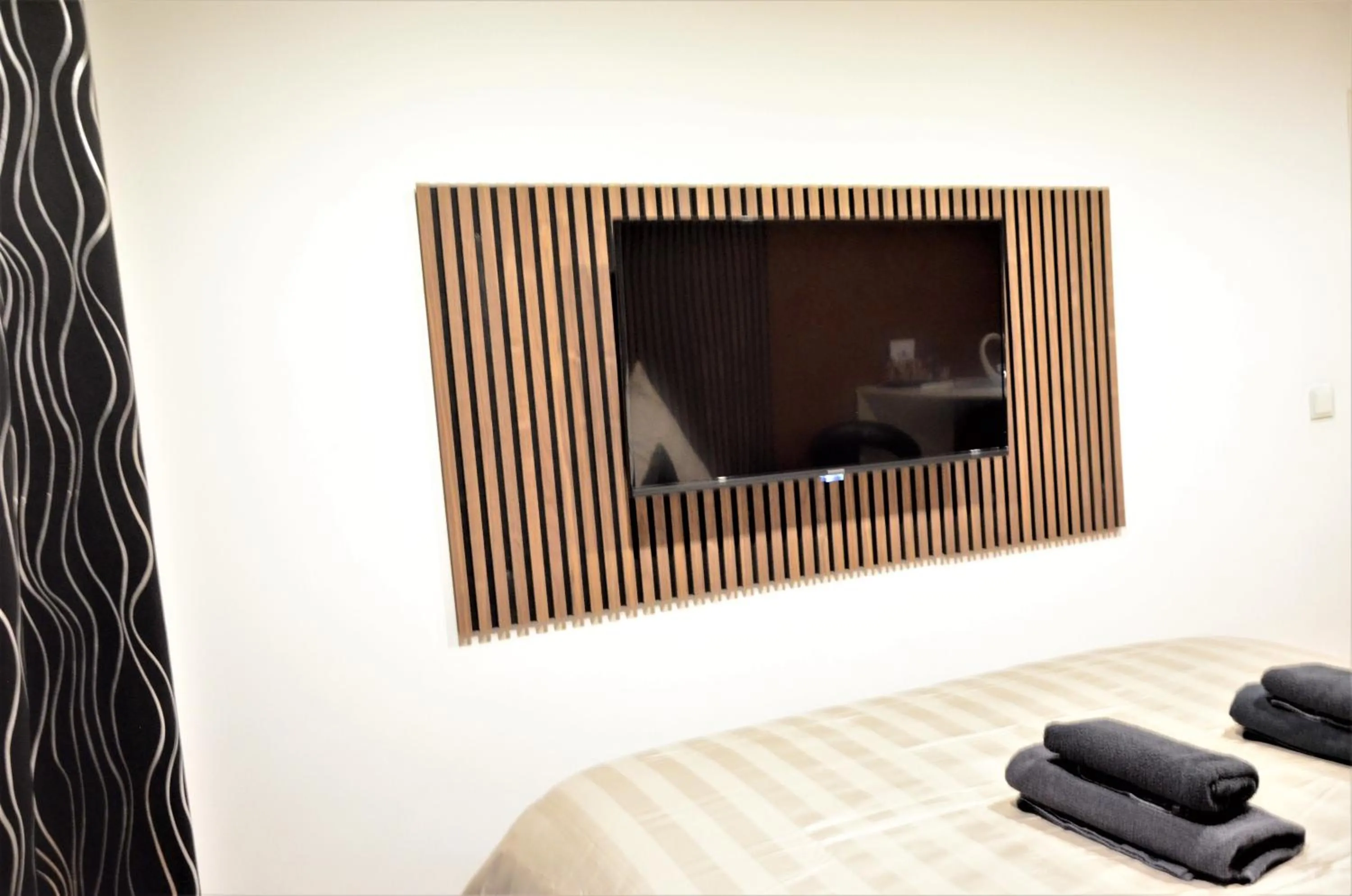 TV and multimedia, Bed in Apartments Am Werdersee