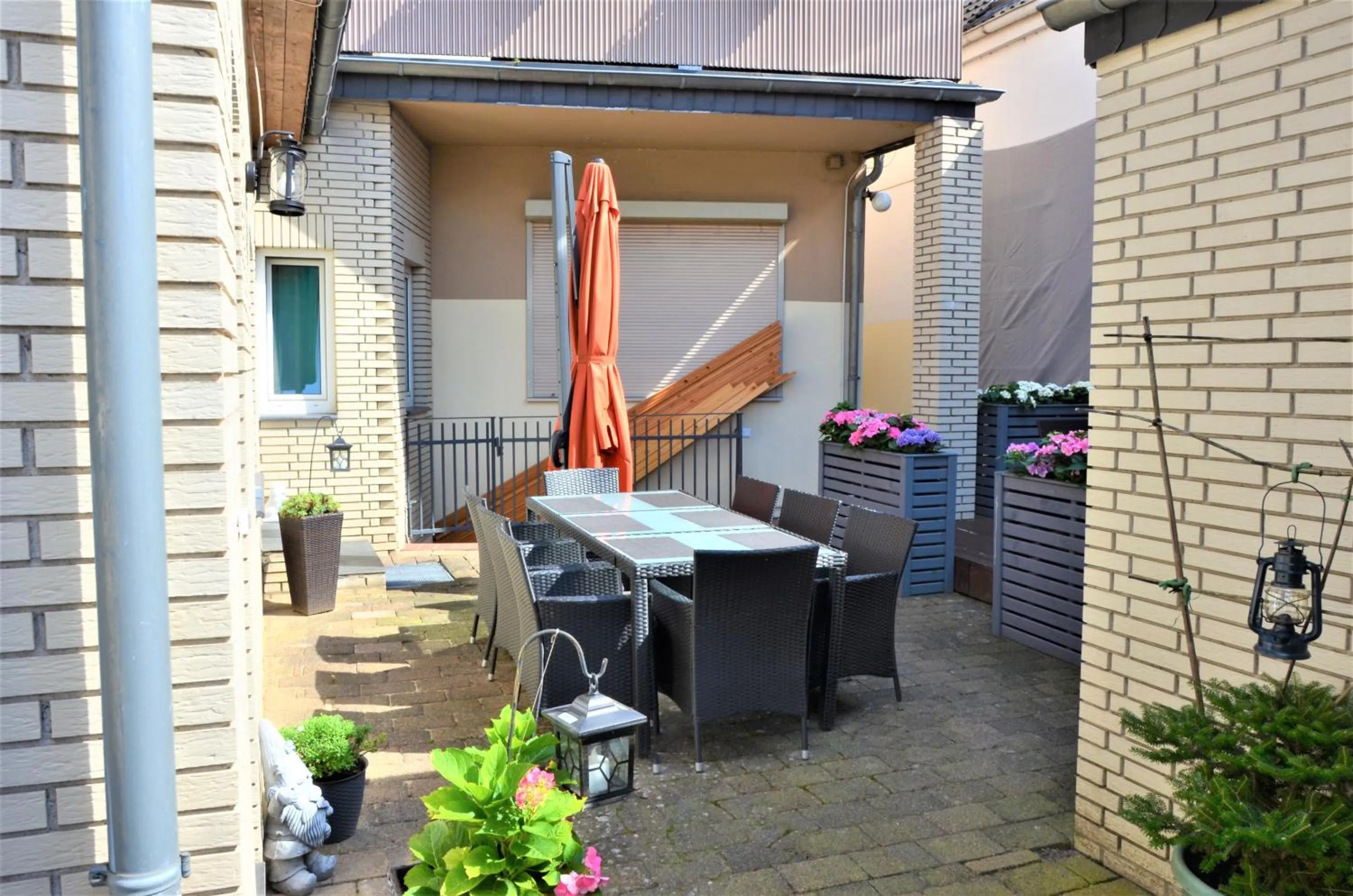 Patio in Apartments Am Werdersee