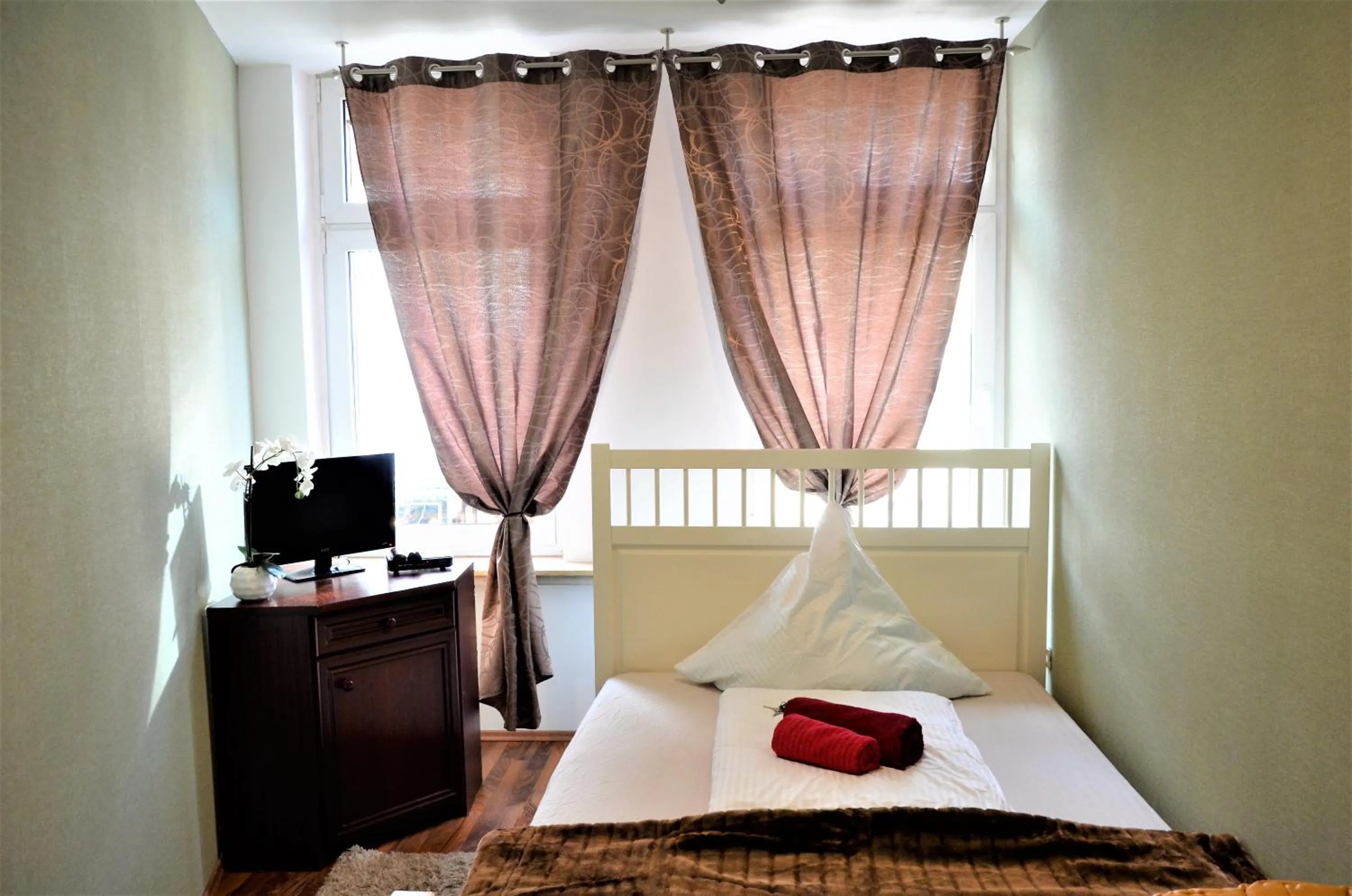 Bed in Apartments Am Werdersee