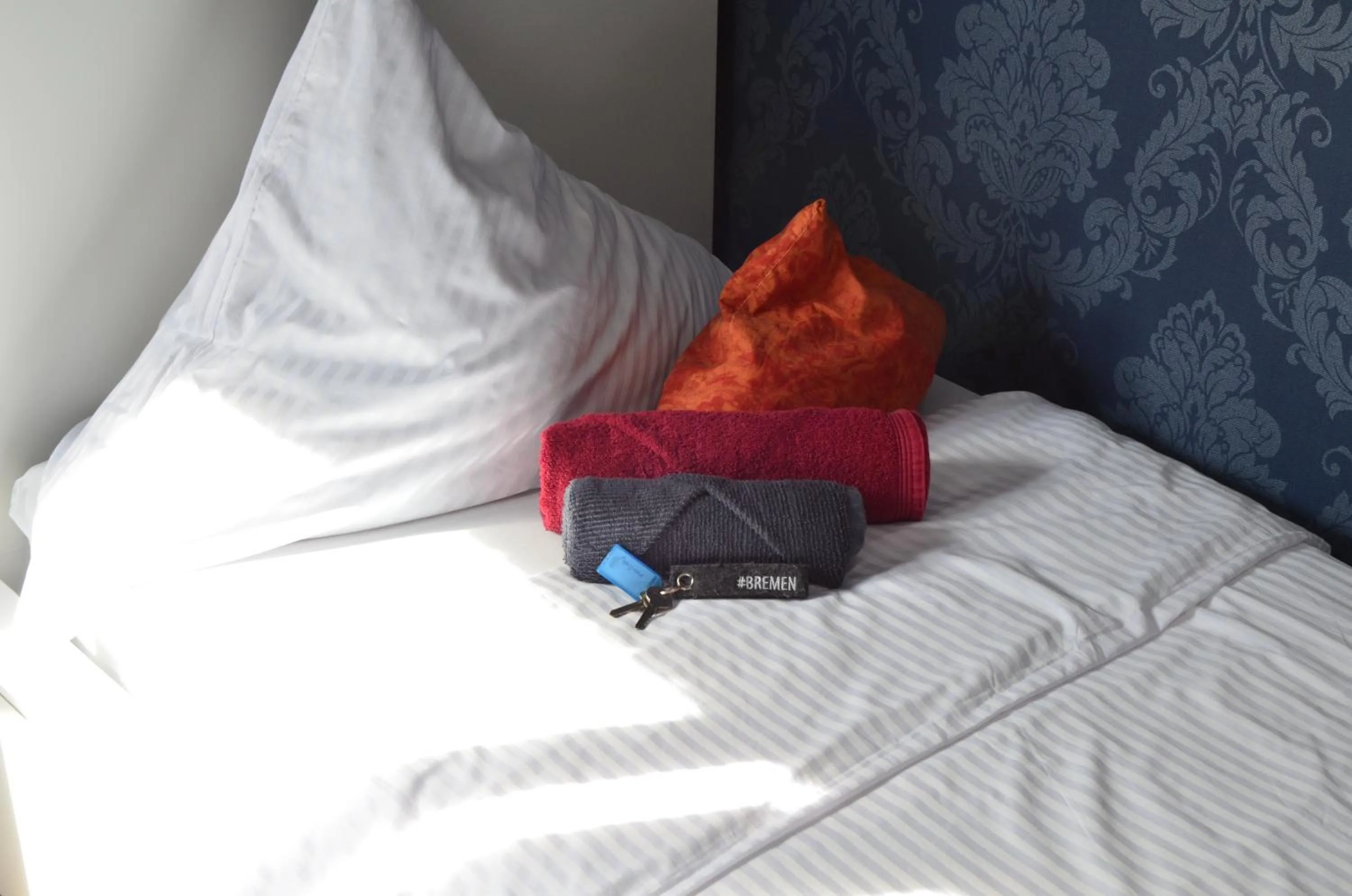 Bed in Apartments Am Werdersee