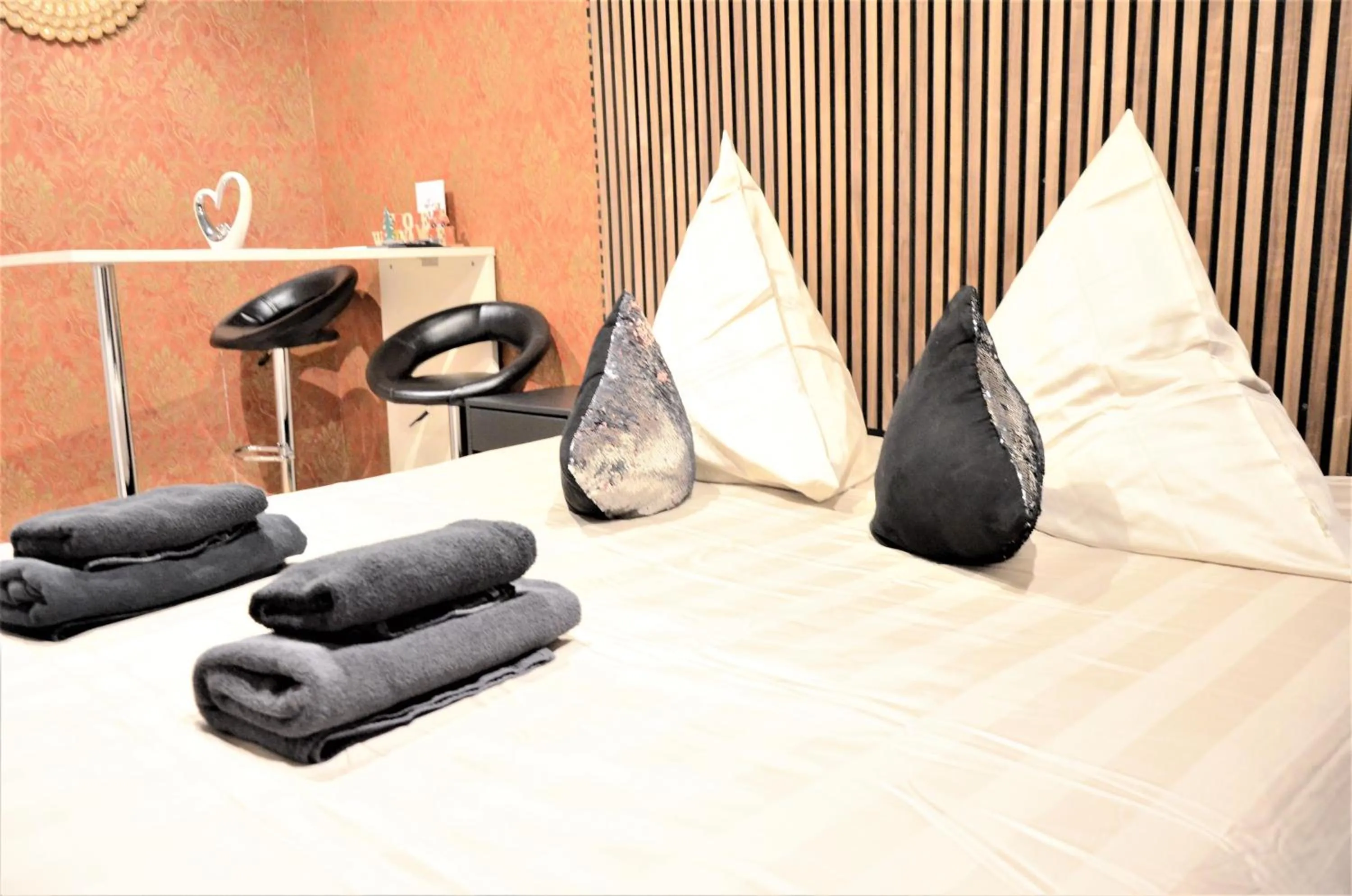 Bed in Apartments Am Werdersee