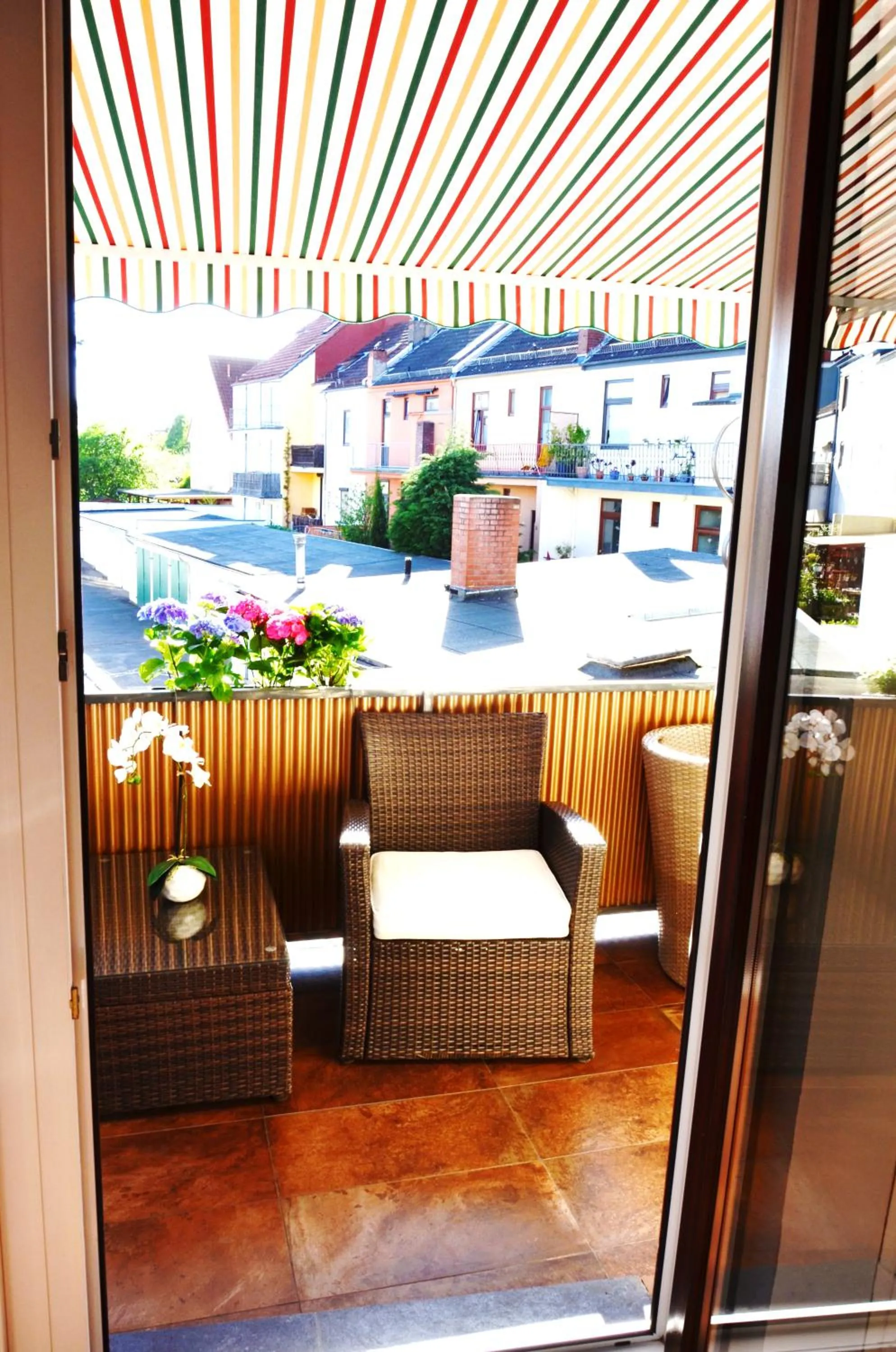 Patio in Apartments Am Werdersee