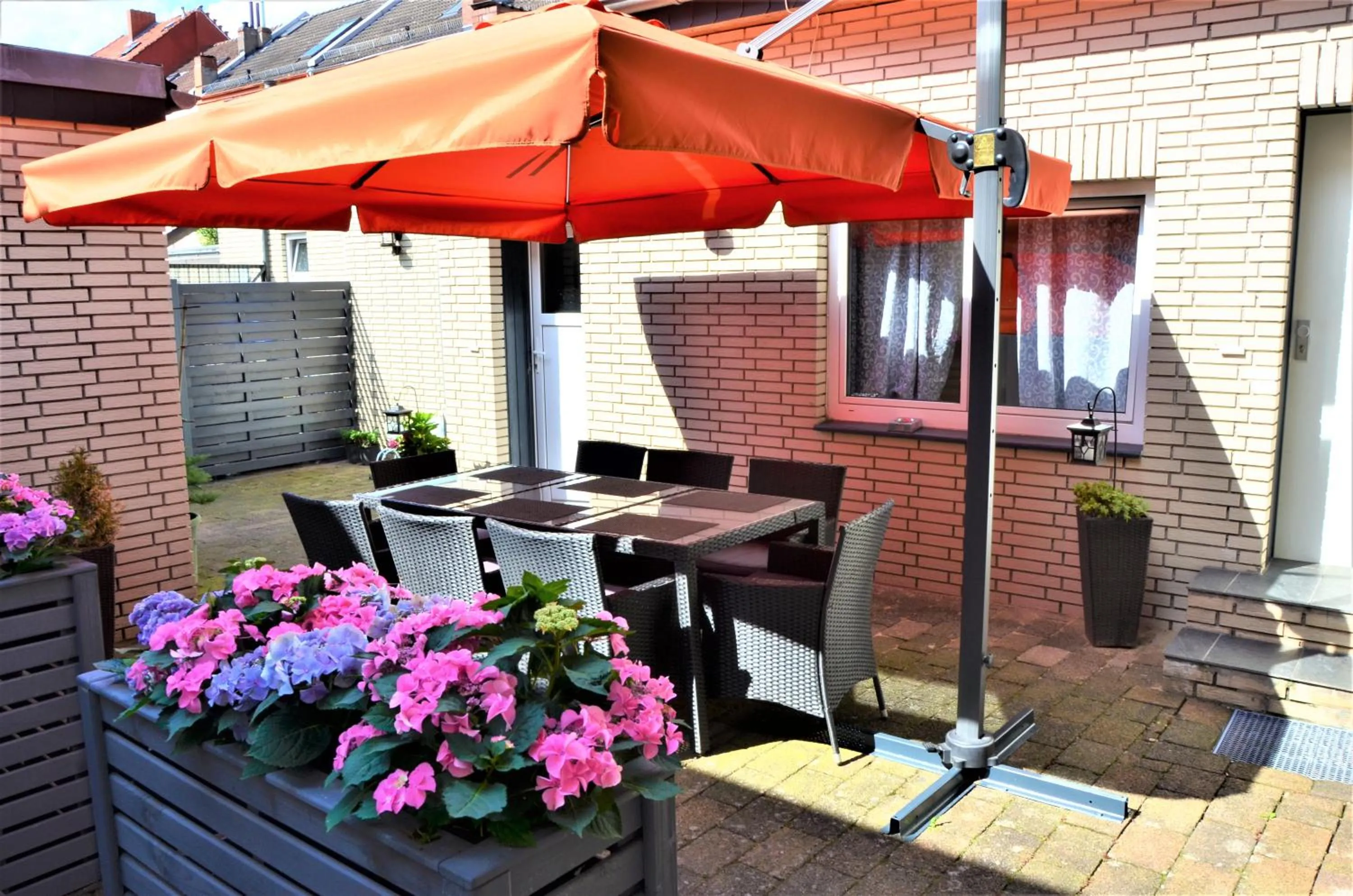 Patio in Apartments Am Werdersee