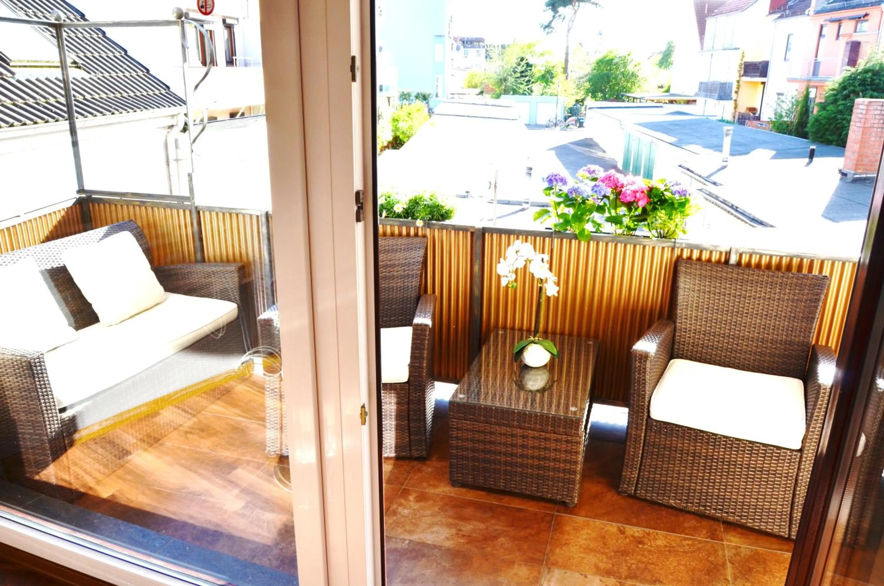 Patio in Apartments Am Werdersee