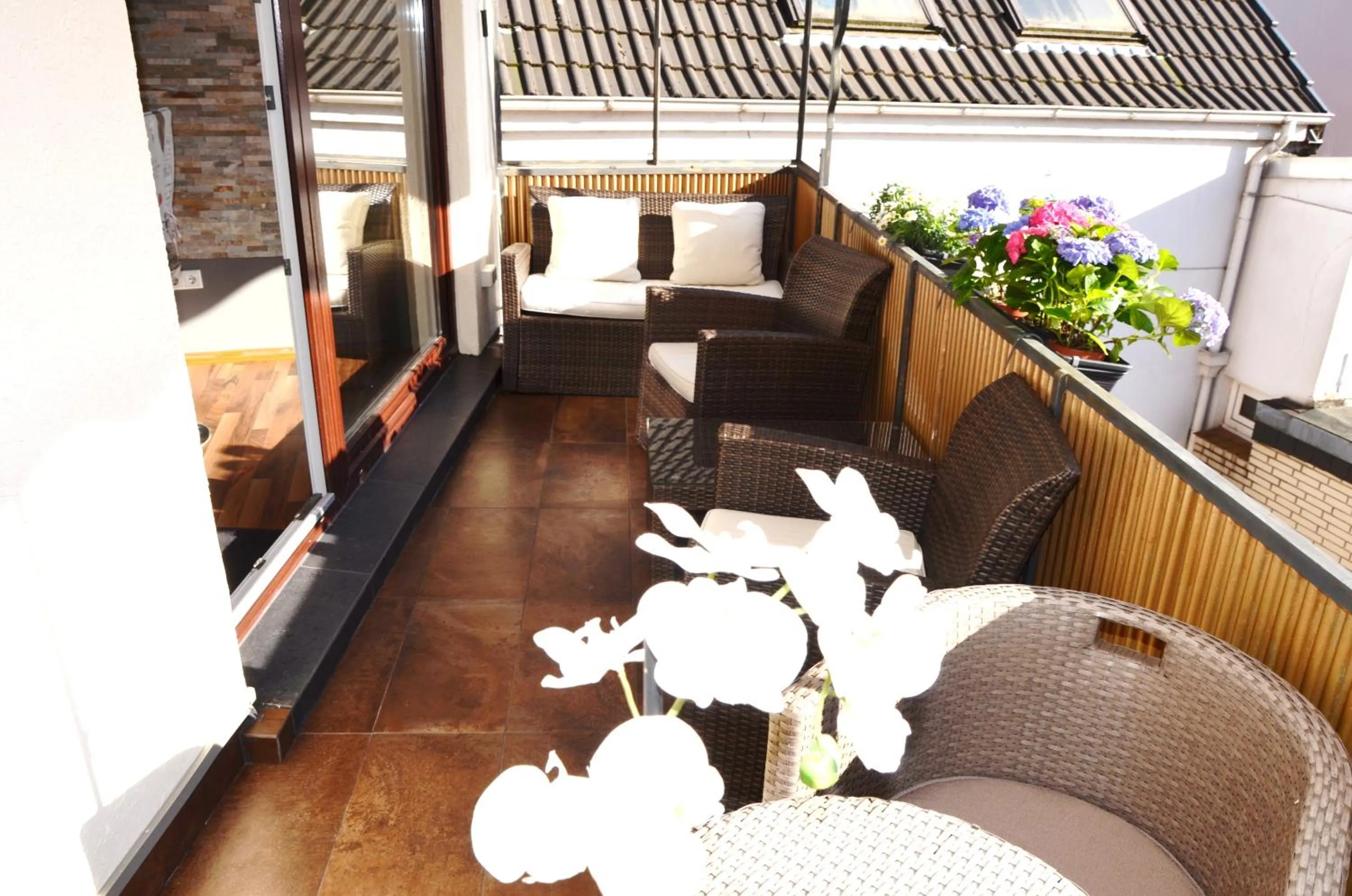 Patio in Apartments Am Werdersee