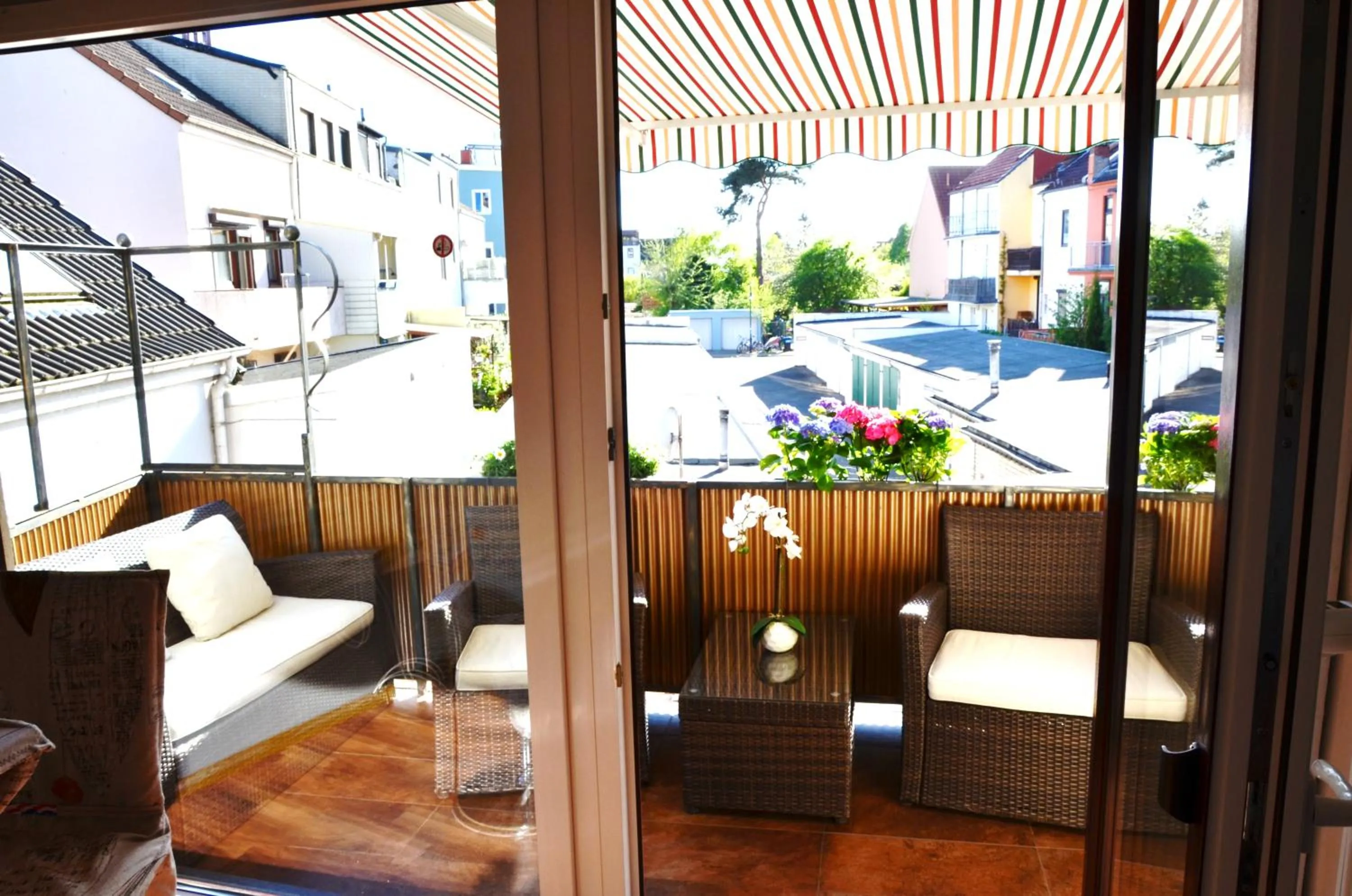 Patio in Apartments Am Werdersee