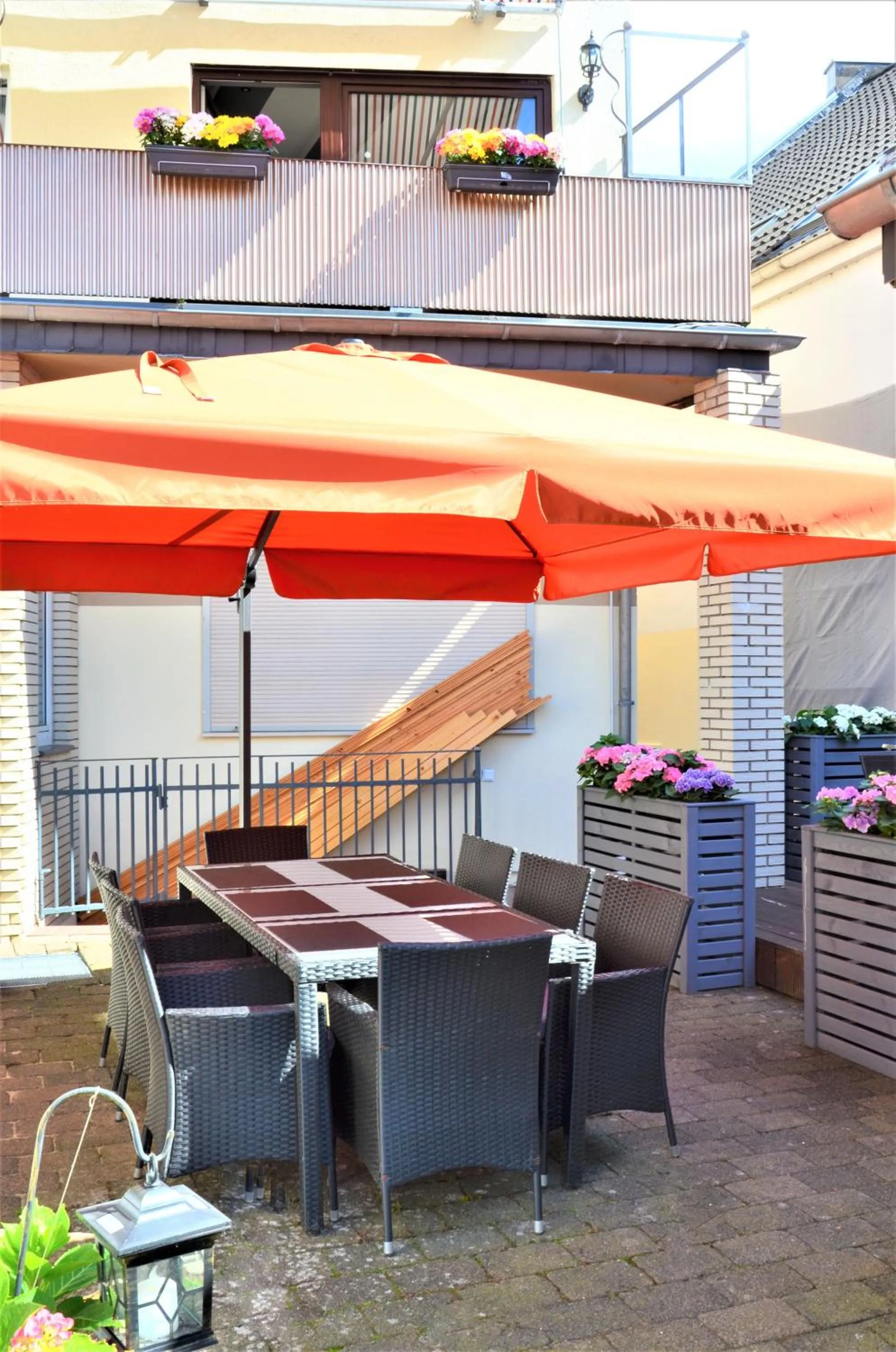 Patio in Apartments Am Werdersee