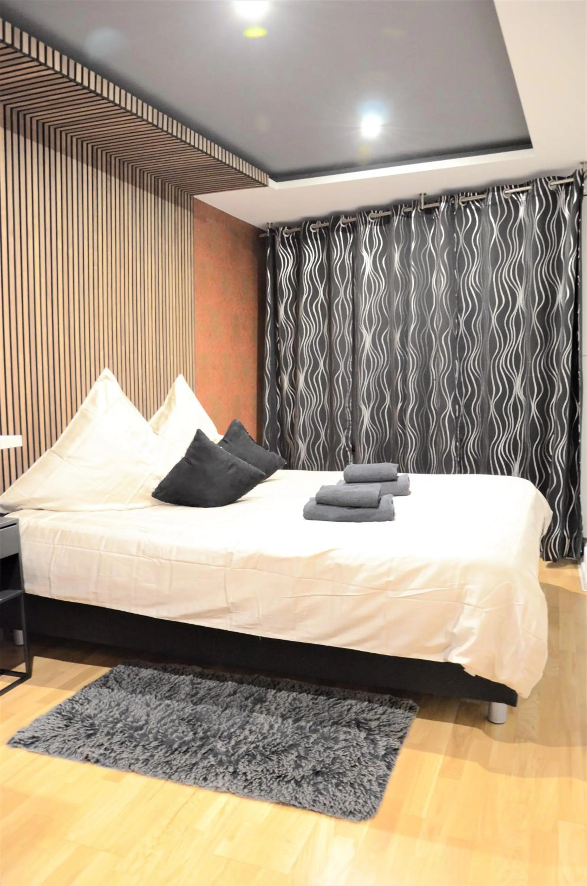 Bed in Apartments Am Werdersee