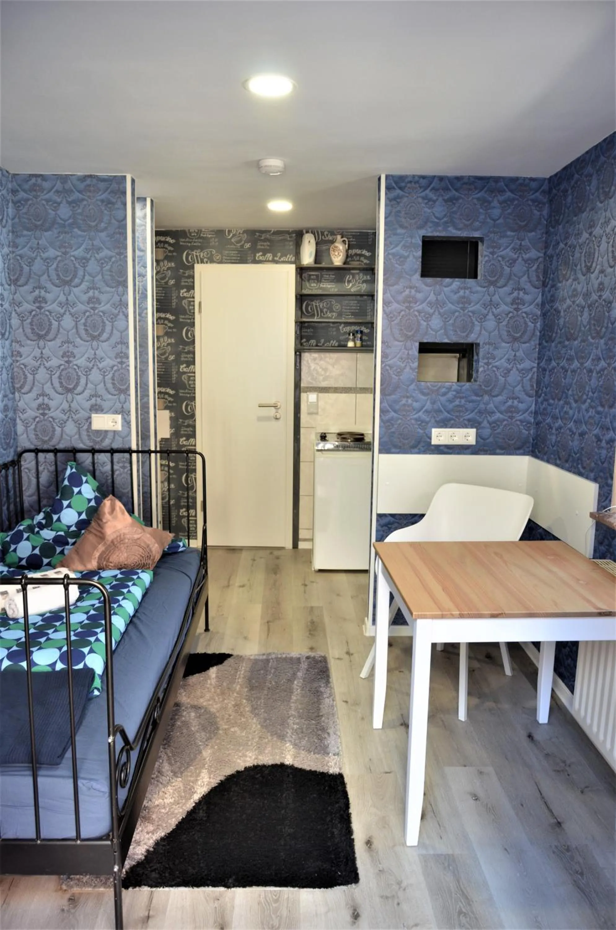 Coffee/tea facilities, Bed in Apartments Am Werdersee