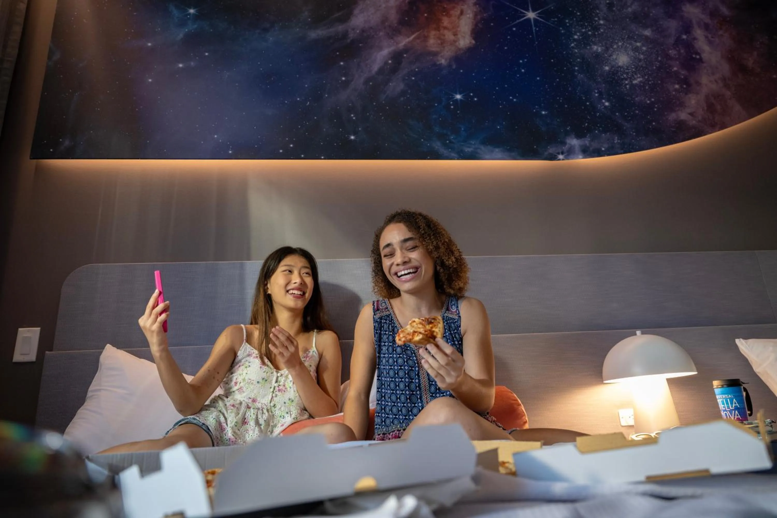 Bedroom in Universal's Stella Nova Resort