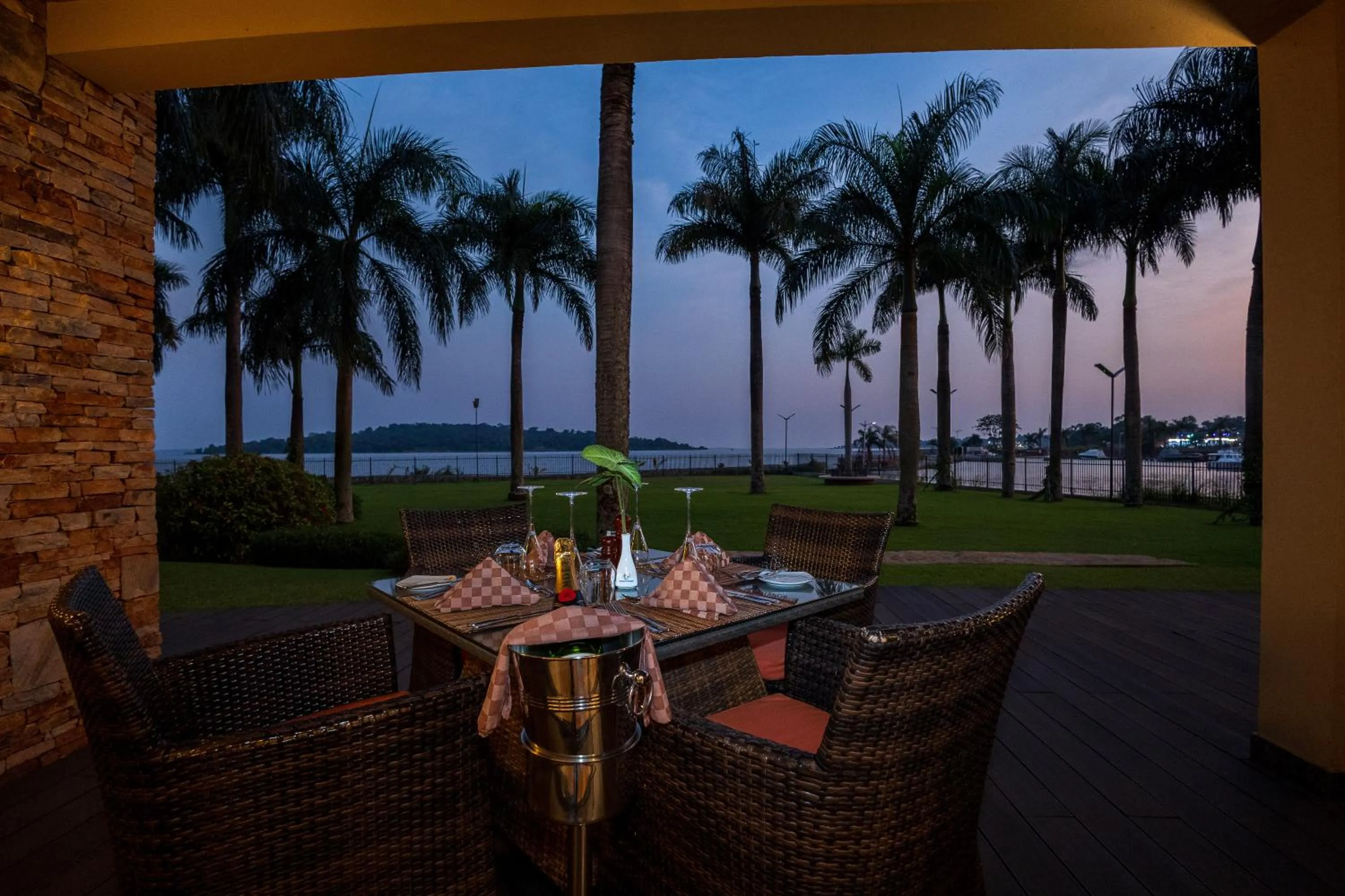 Natural landscape in Speke Resort and Conference Center