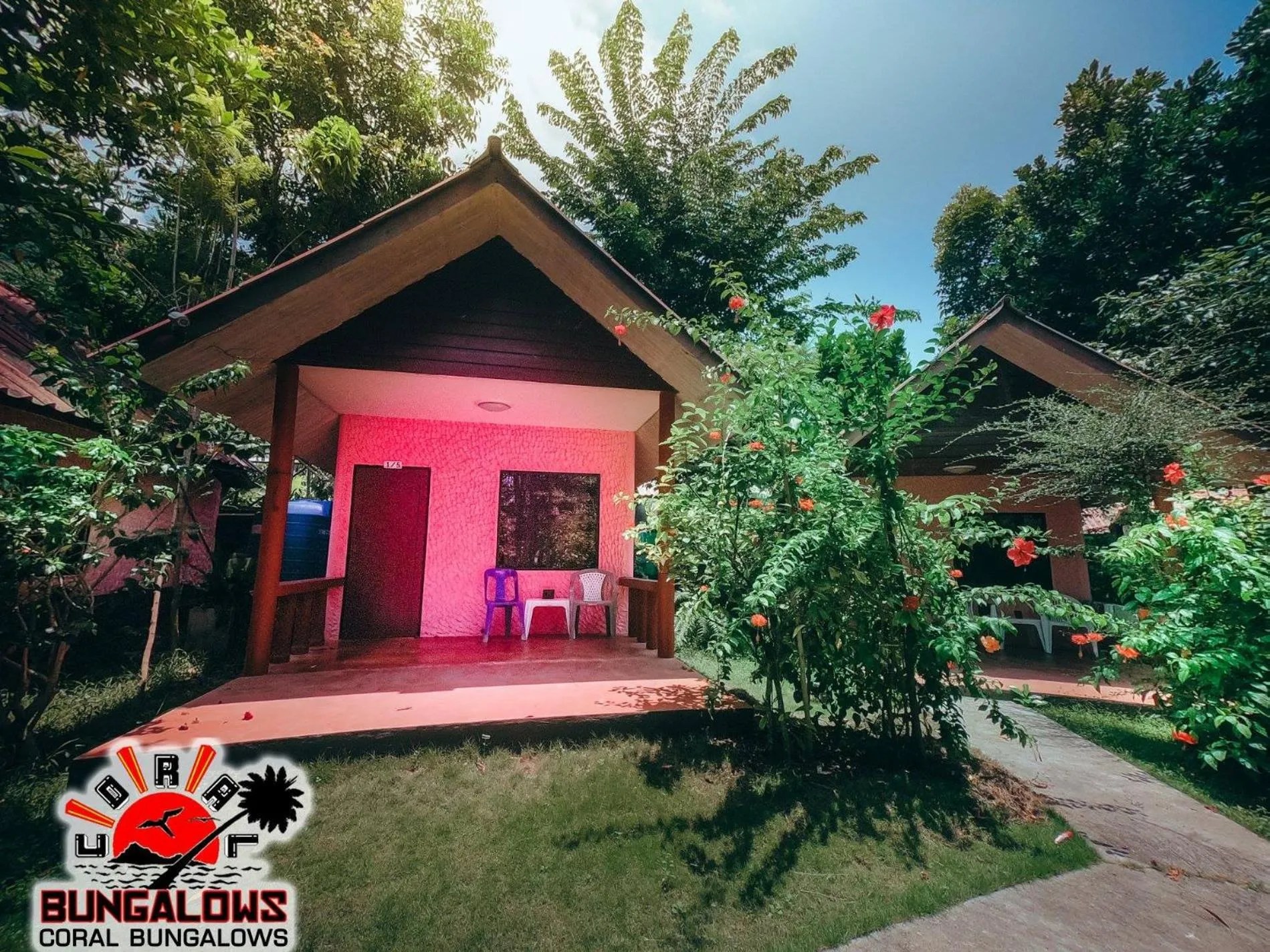 Balcony/Terrace in Coral Bungalows