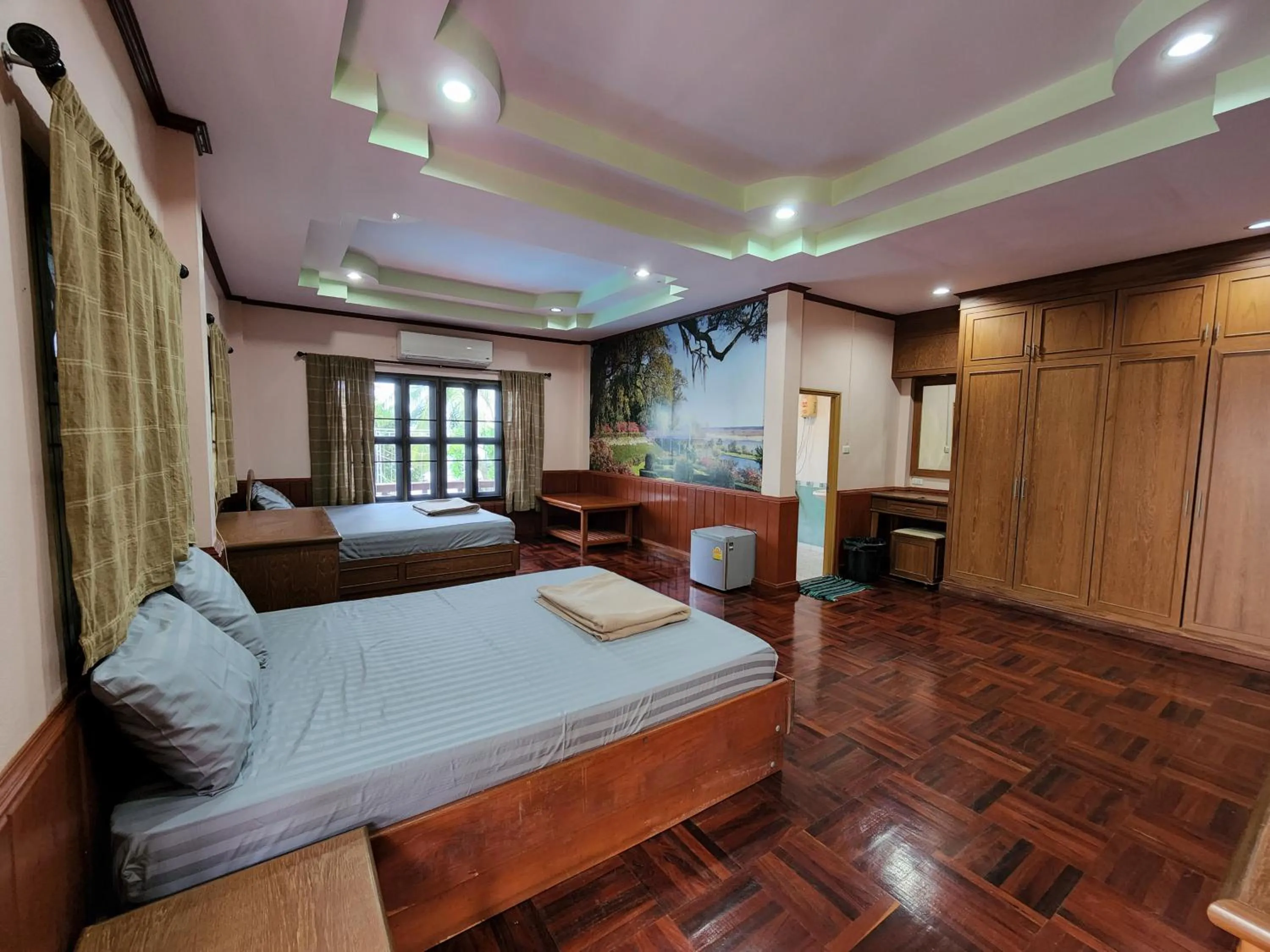 Bed in Coral Bungalows