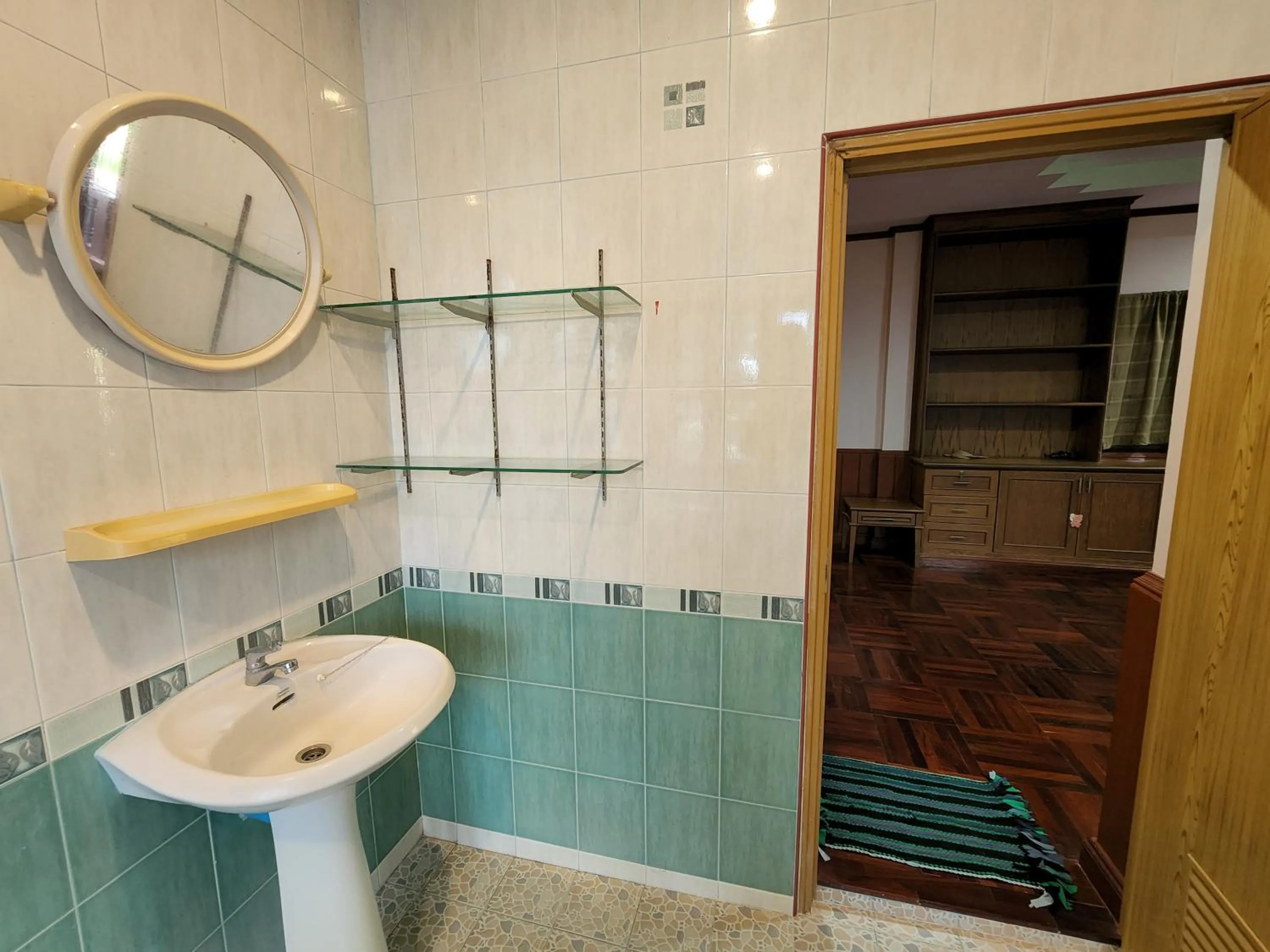 Toilet in Coral Bungalows