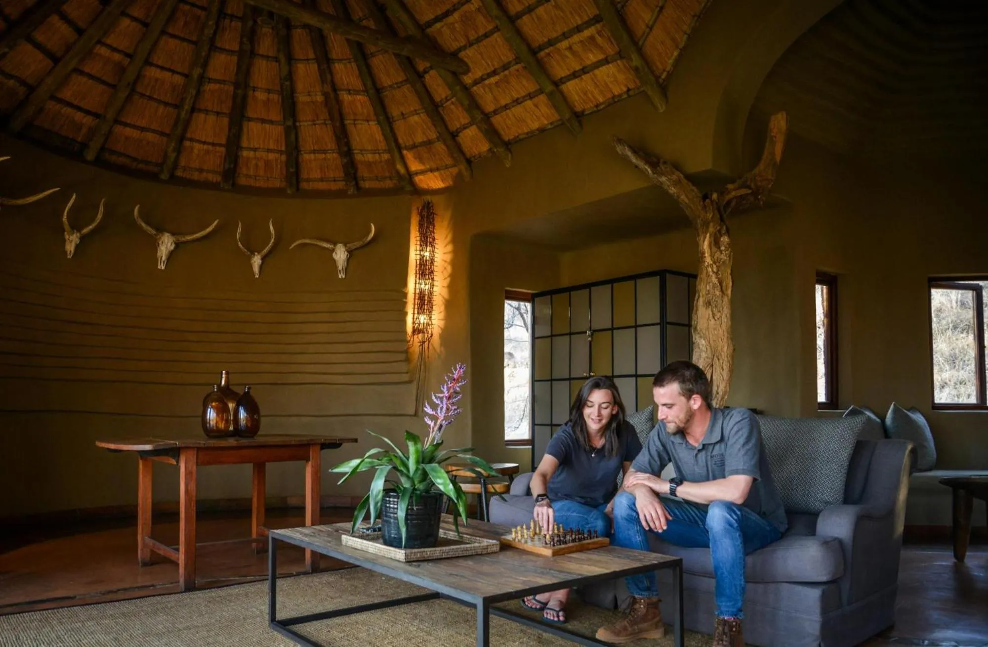 People in Madikwe Safari Lodge