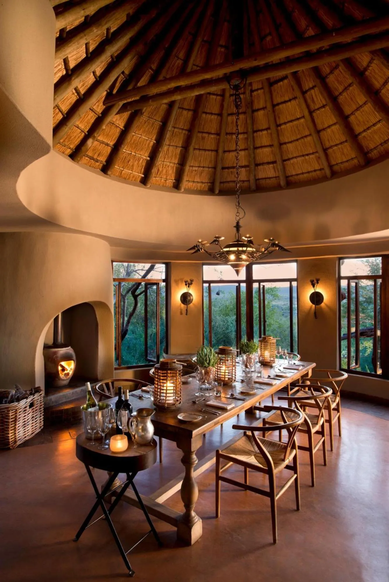 Restaurant/places to eat in Madikwe Safari Lodge