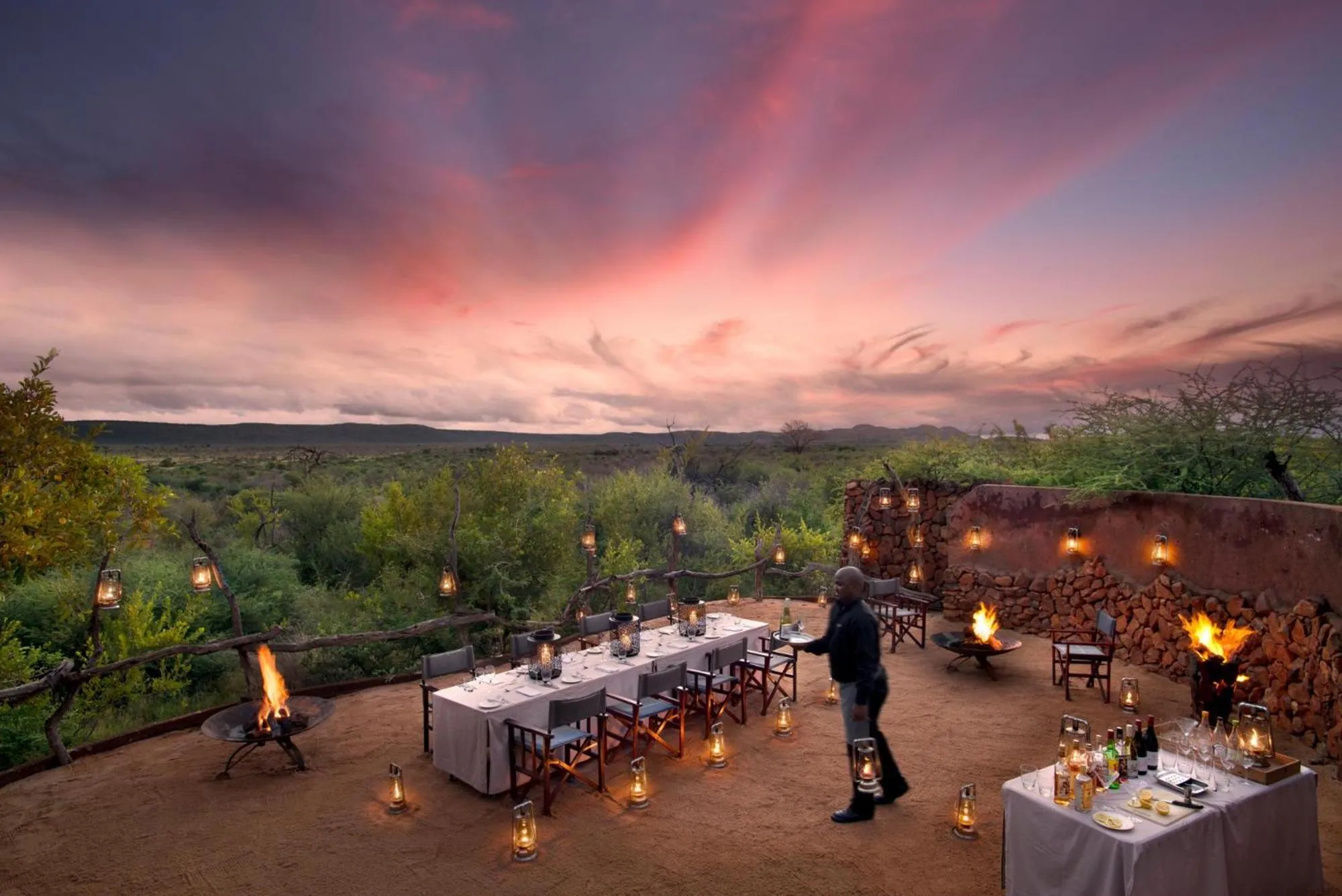 Restaurant/places to eat in Madikwe Safari Lodge