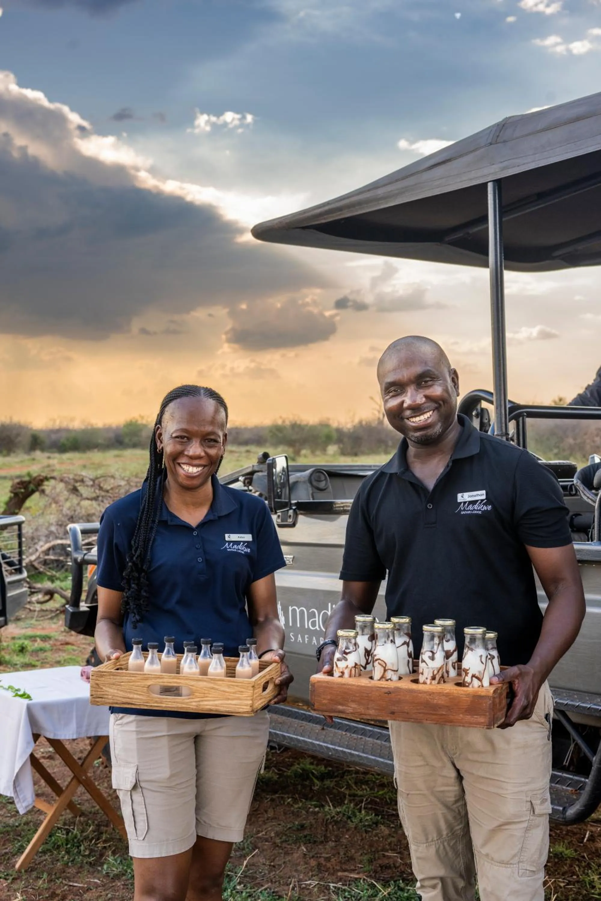 Staff in Madikwe Safari Lodge